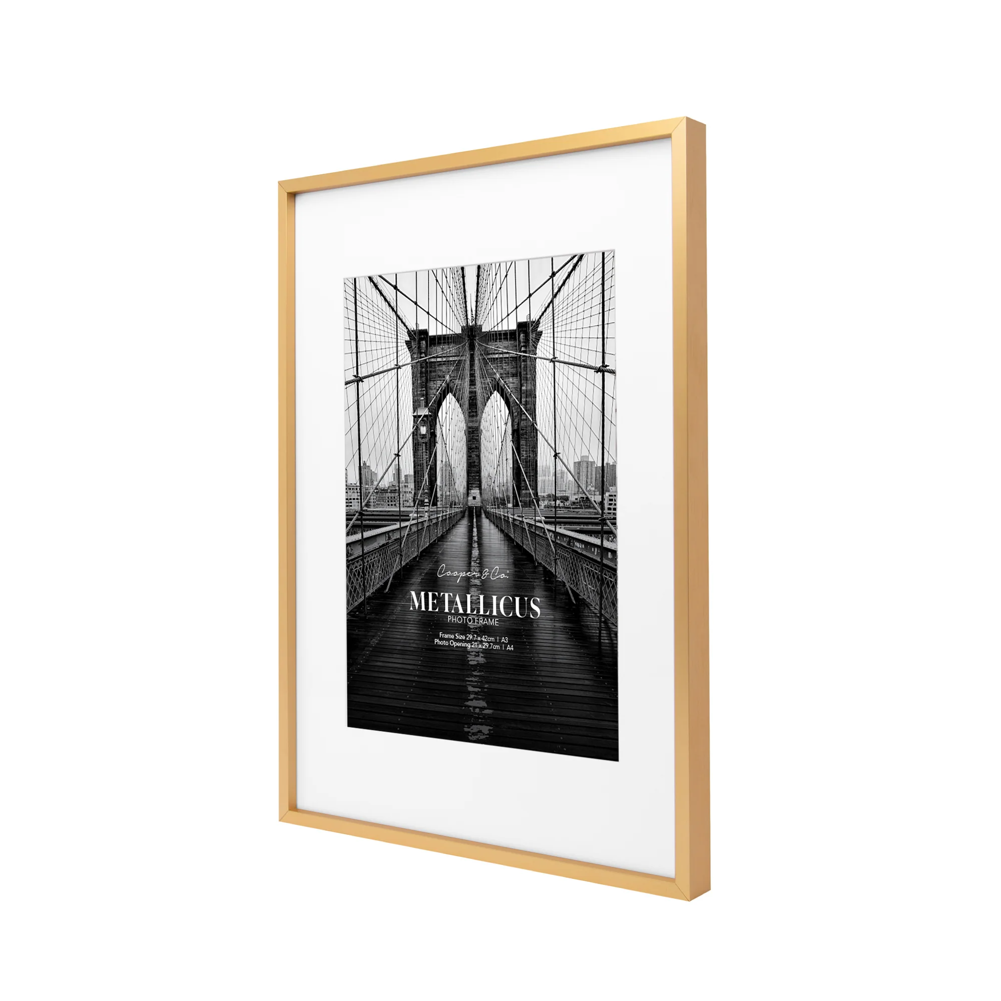 A3 Mat to A4 Premium Metal Photo Frame - Image 10