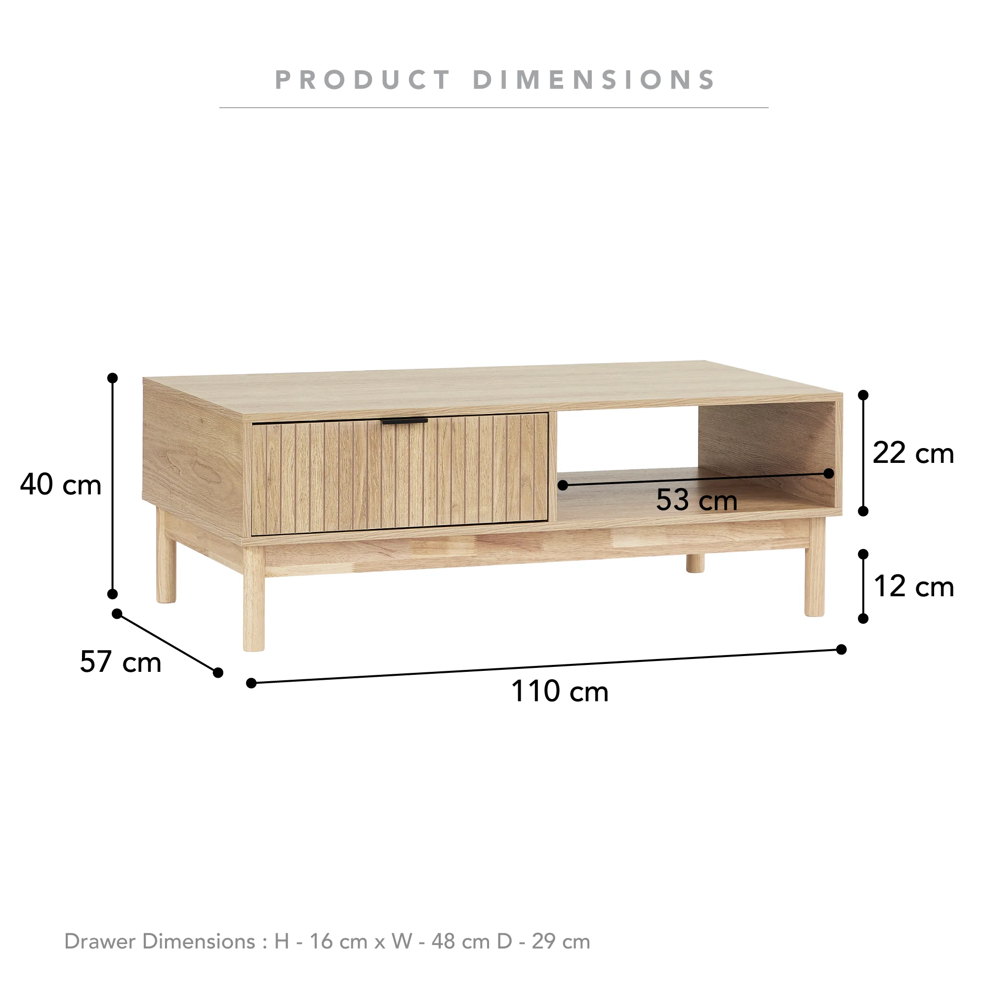 Apia Coffee Table Natural - Image 3