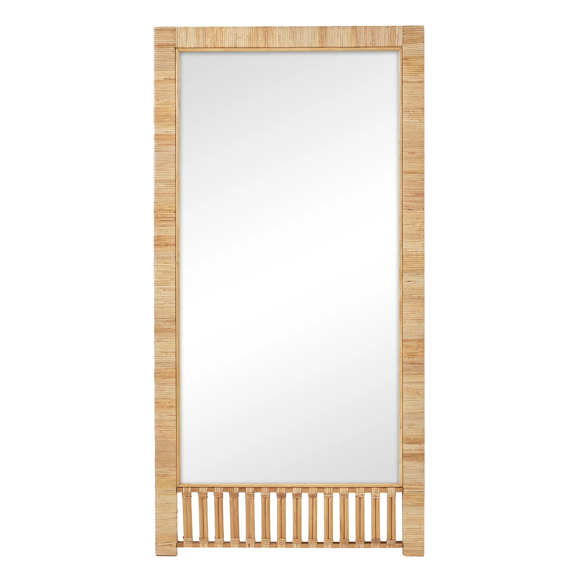Ariel Woven 180cm Rectangle Mirror - Image 2
