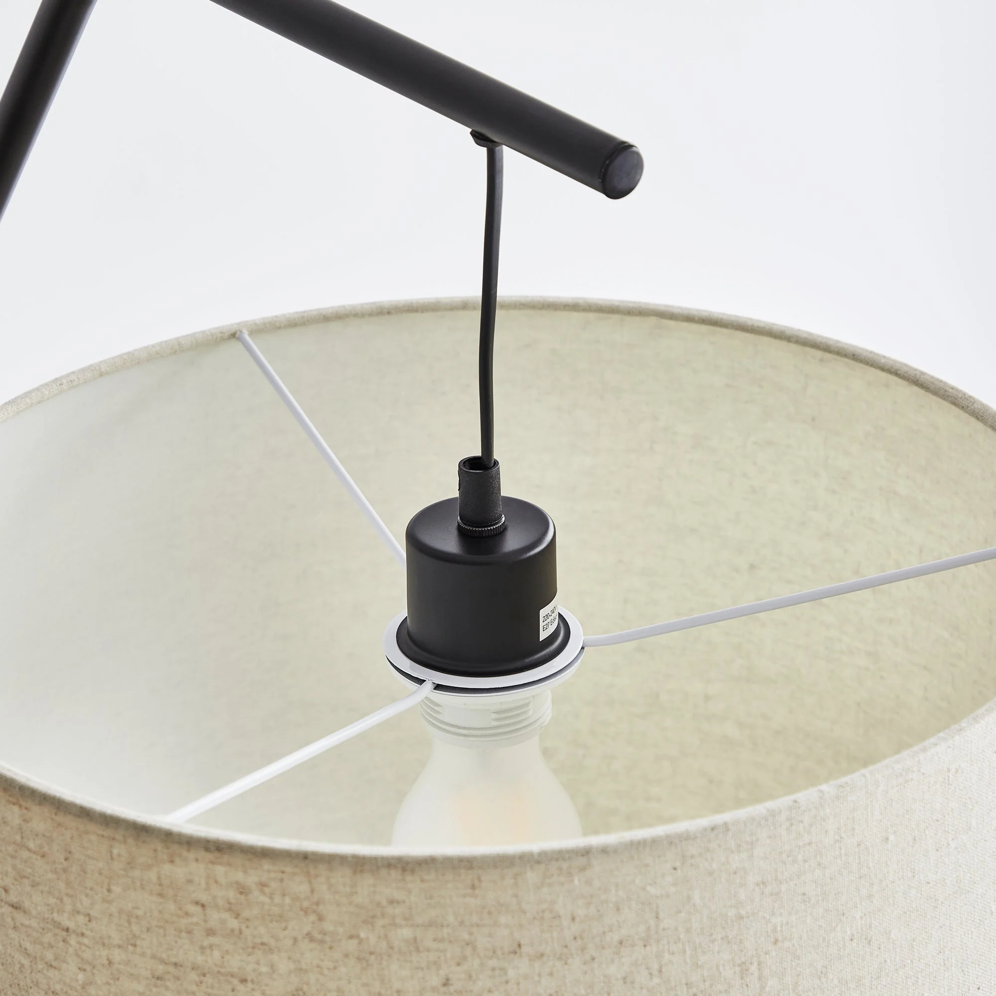 Astrid Hanging Floor Lamp Black - Image 8
