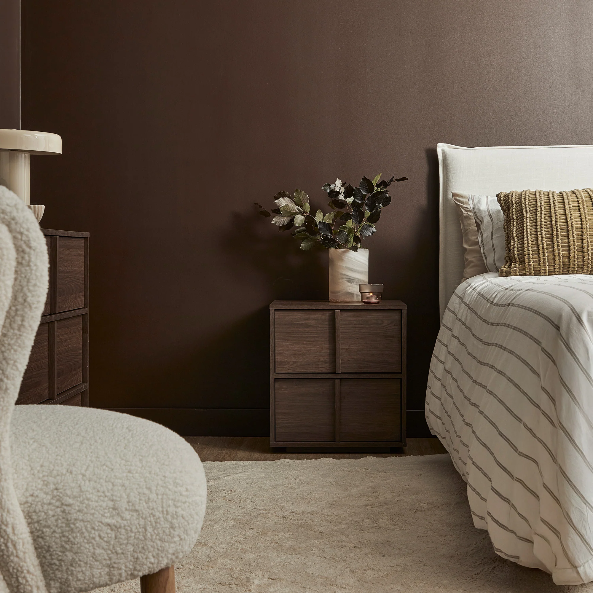 Auggie Bedside Table Walnut (Set of 2) - Image 9