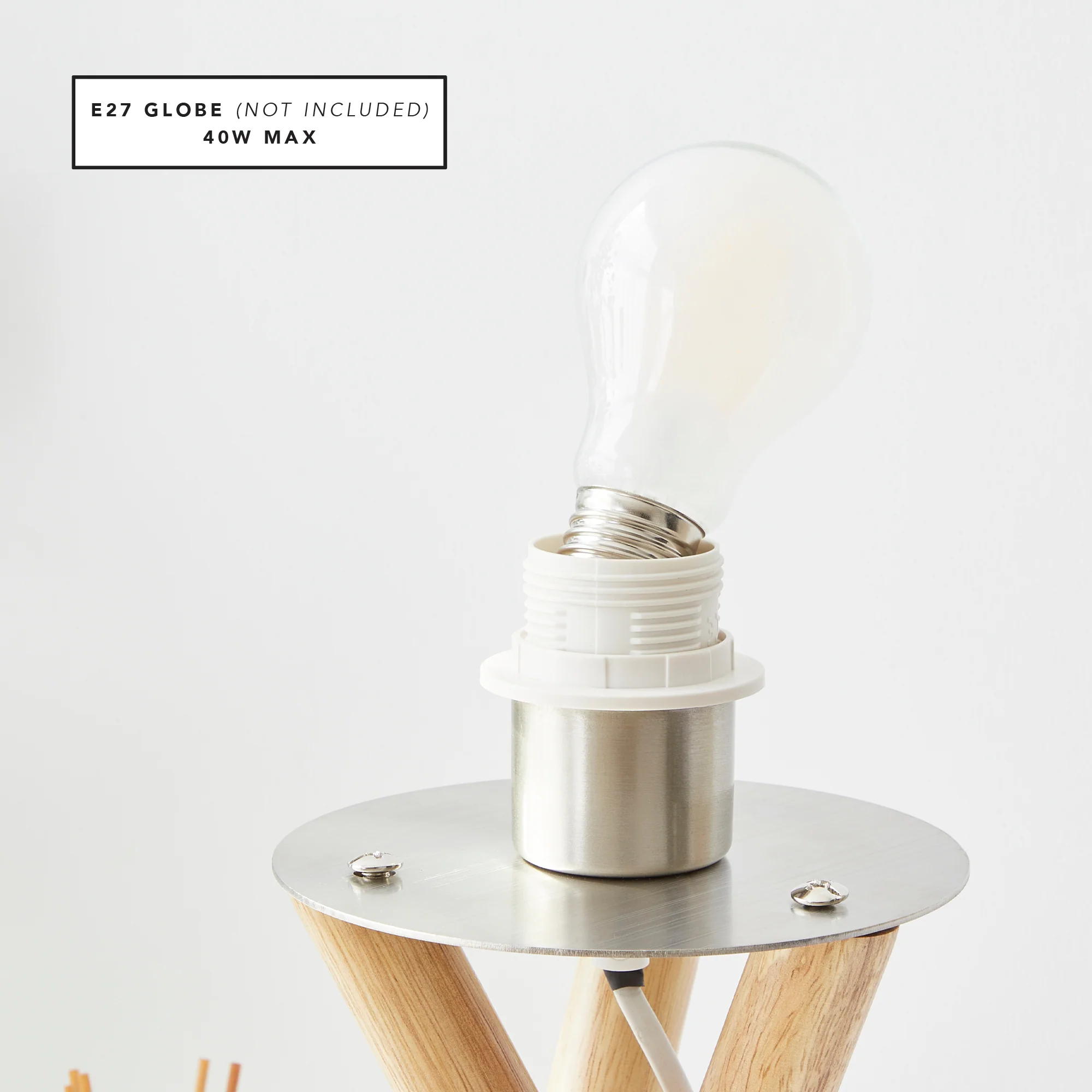 Byron Tripod Table Lamp Natural (Set of 2) - Image 9