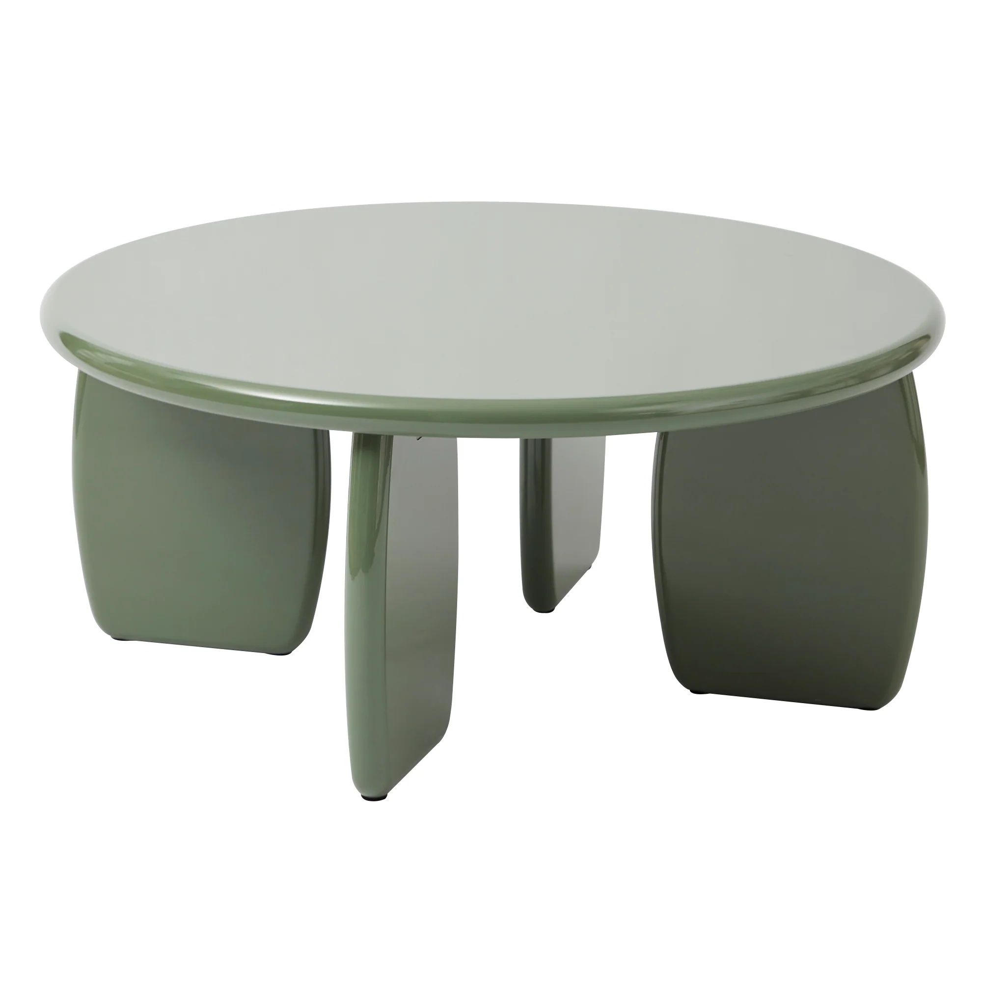 Charlie Gloss Coffee Table Green - Image 2