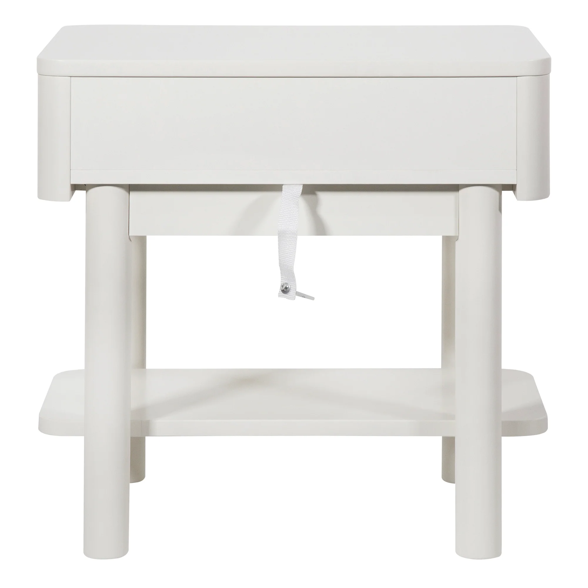 Cosette Bedside Table Off-White (Set of 2) - Image 13