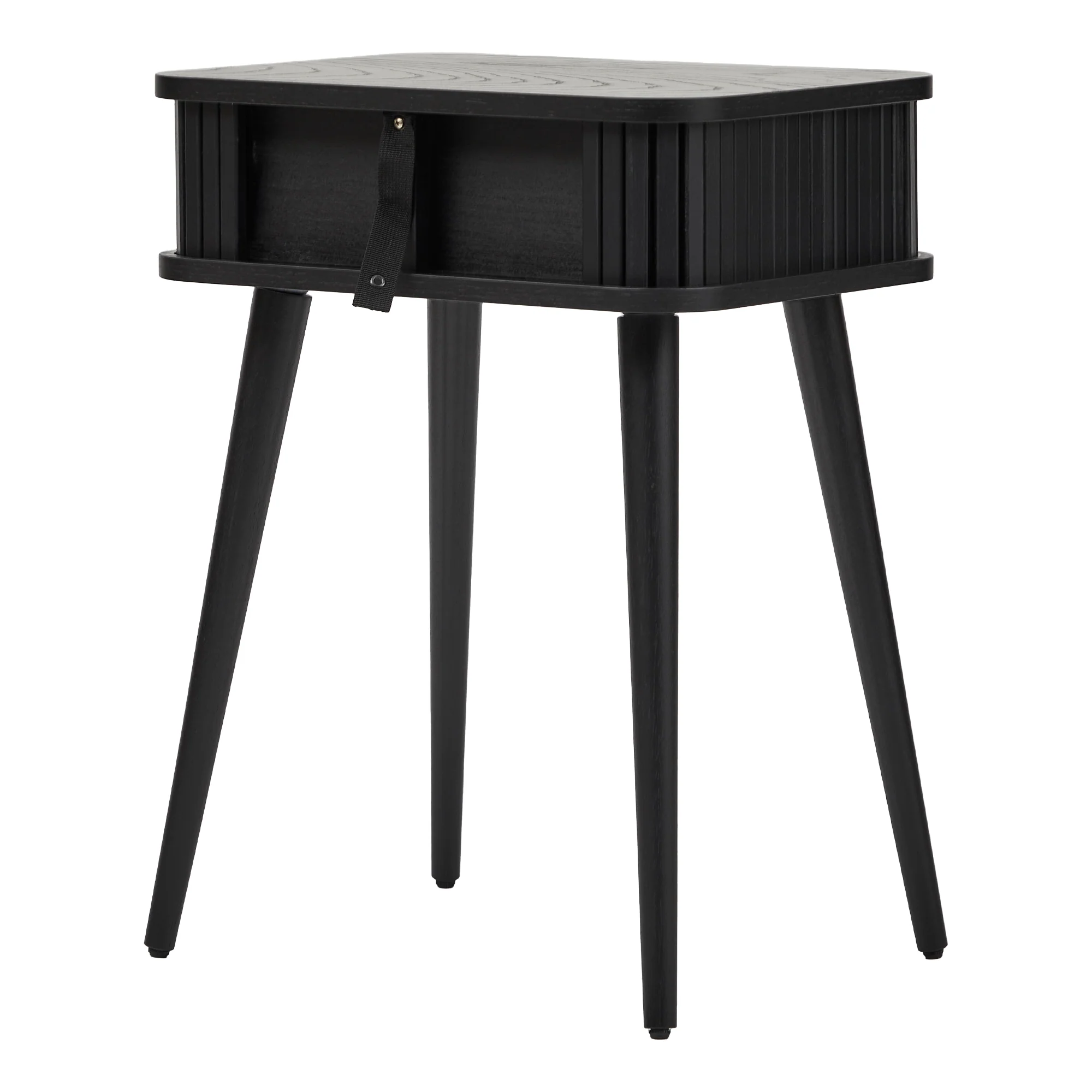 Curve Bedside Table Black - Image 11