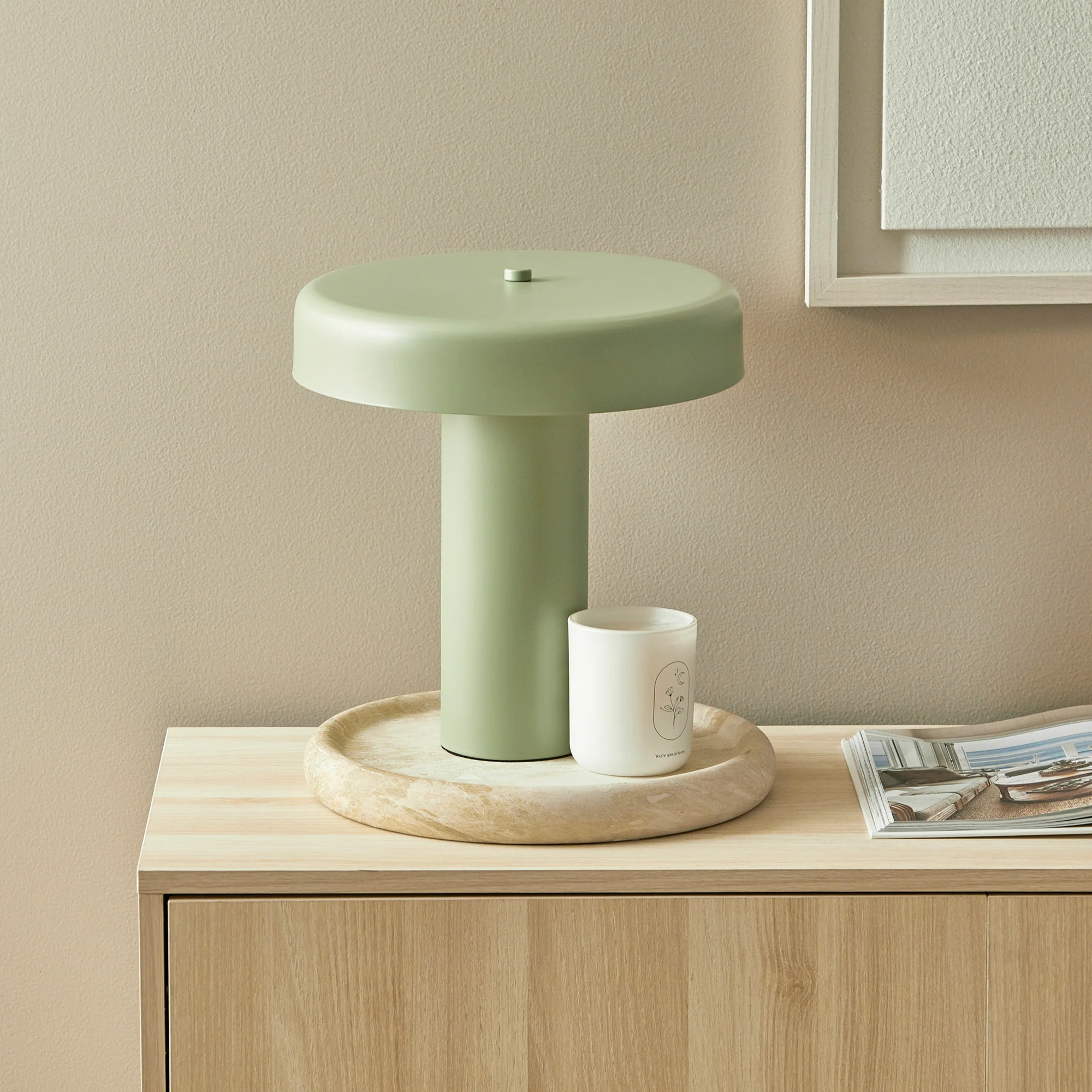 Eclipse Table Lamp Sage (Set of 2) - Image 4