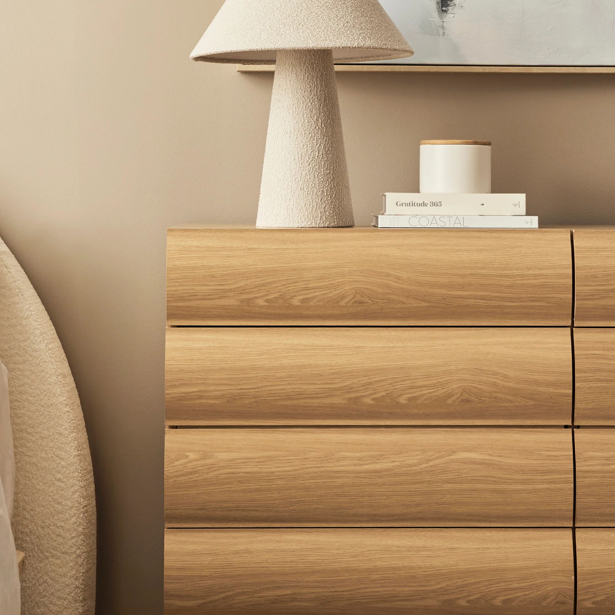 Elsene Chest of 6 Drawers Natural - Image 9