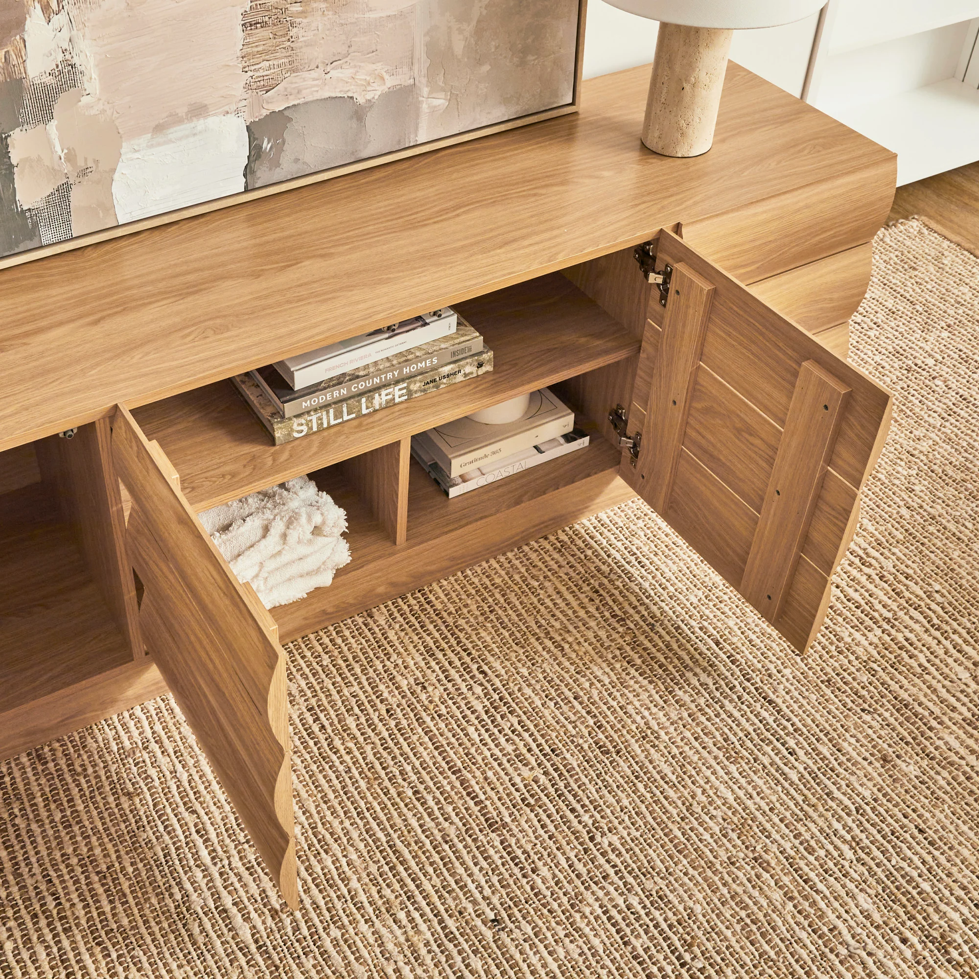 Elsene Entertainment Unit Natural (160cm) - Image 7