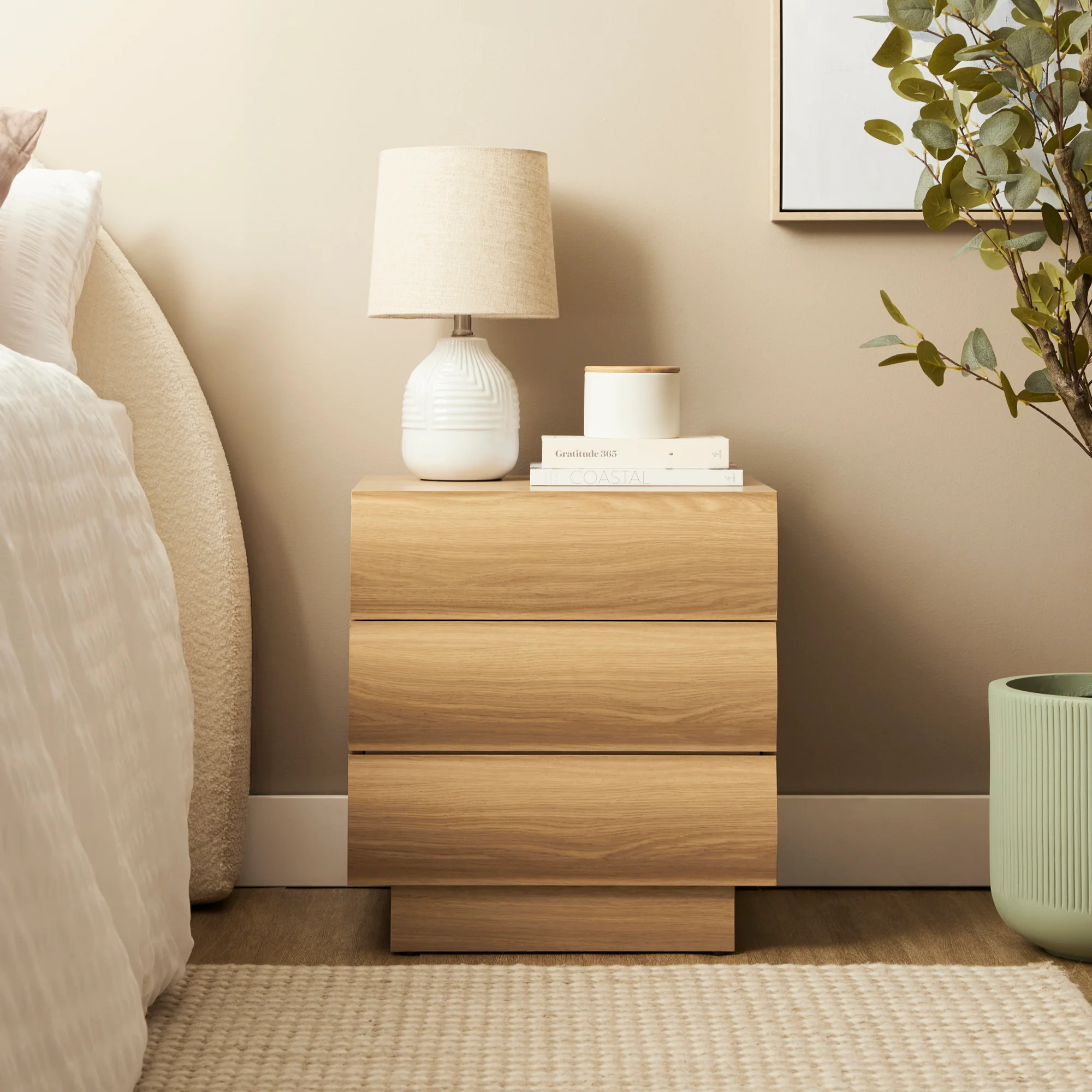 Elsene Bedside Table Natural - Image 3