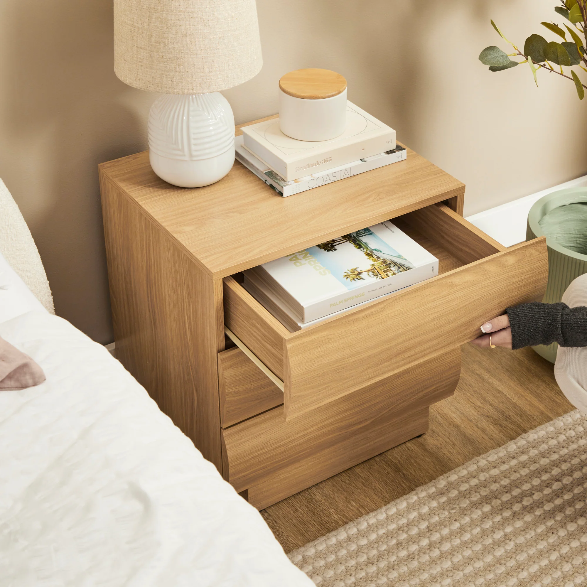 Elsene Bedside Table Natural - Image 5