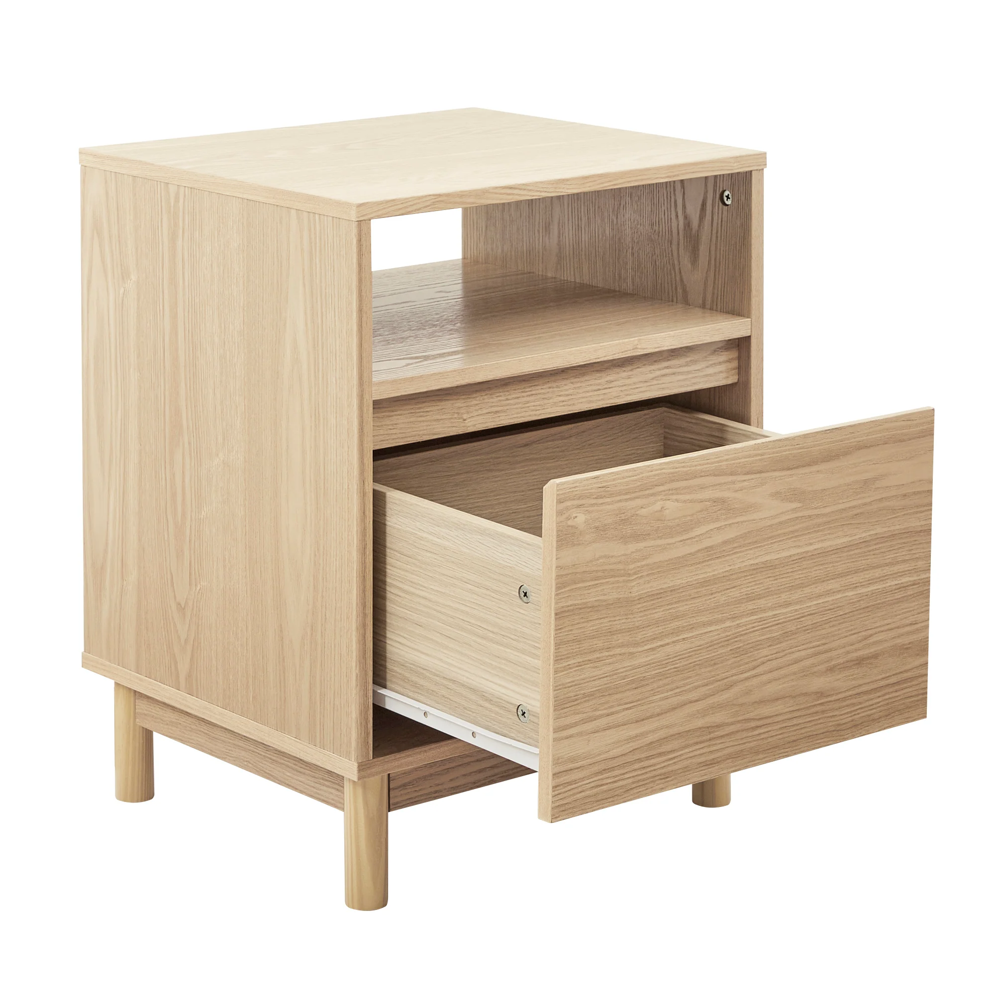 Emerson Bedside Table Natural - Image 10