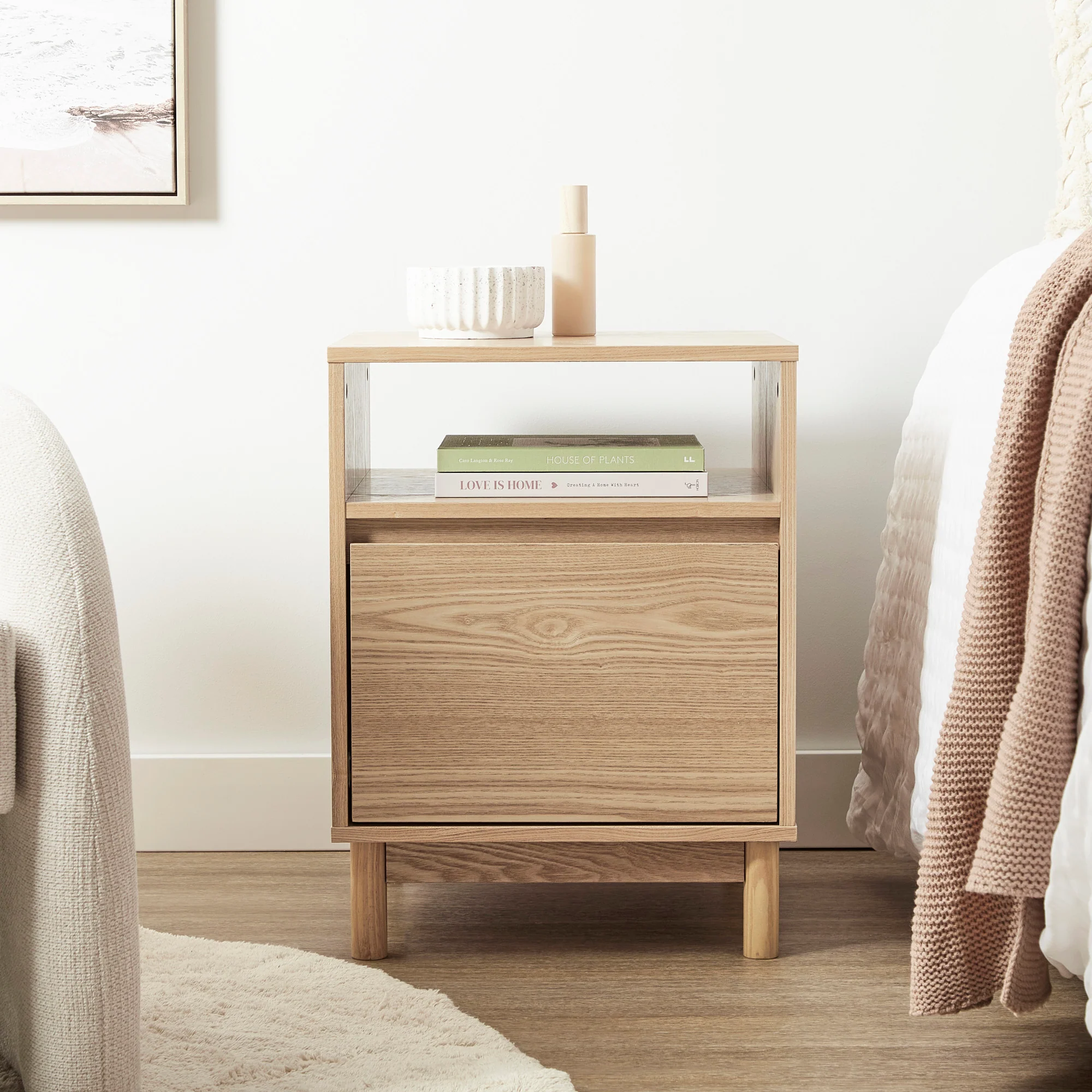 Emerson Bedside Table Natural - Image 6
