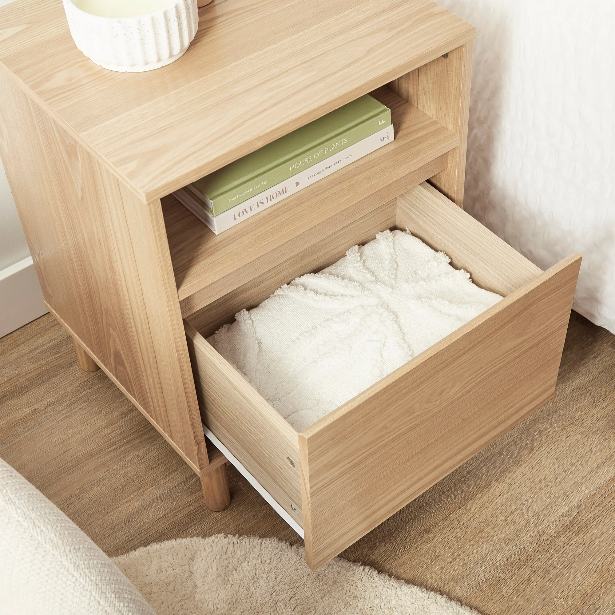 Emerson Bedside Table Natural - Image 7