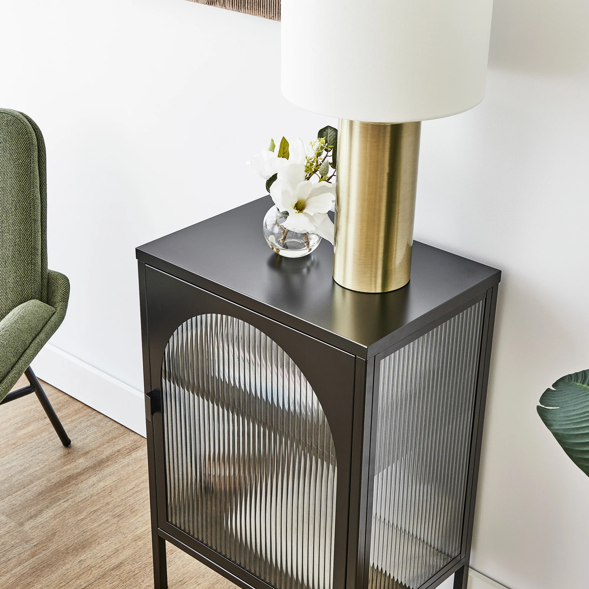 Eve Modern Metal Side Table Black - Image 13