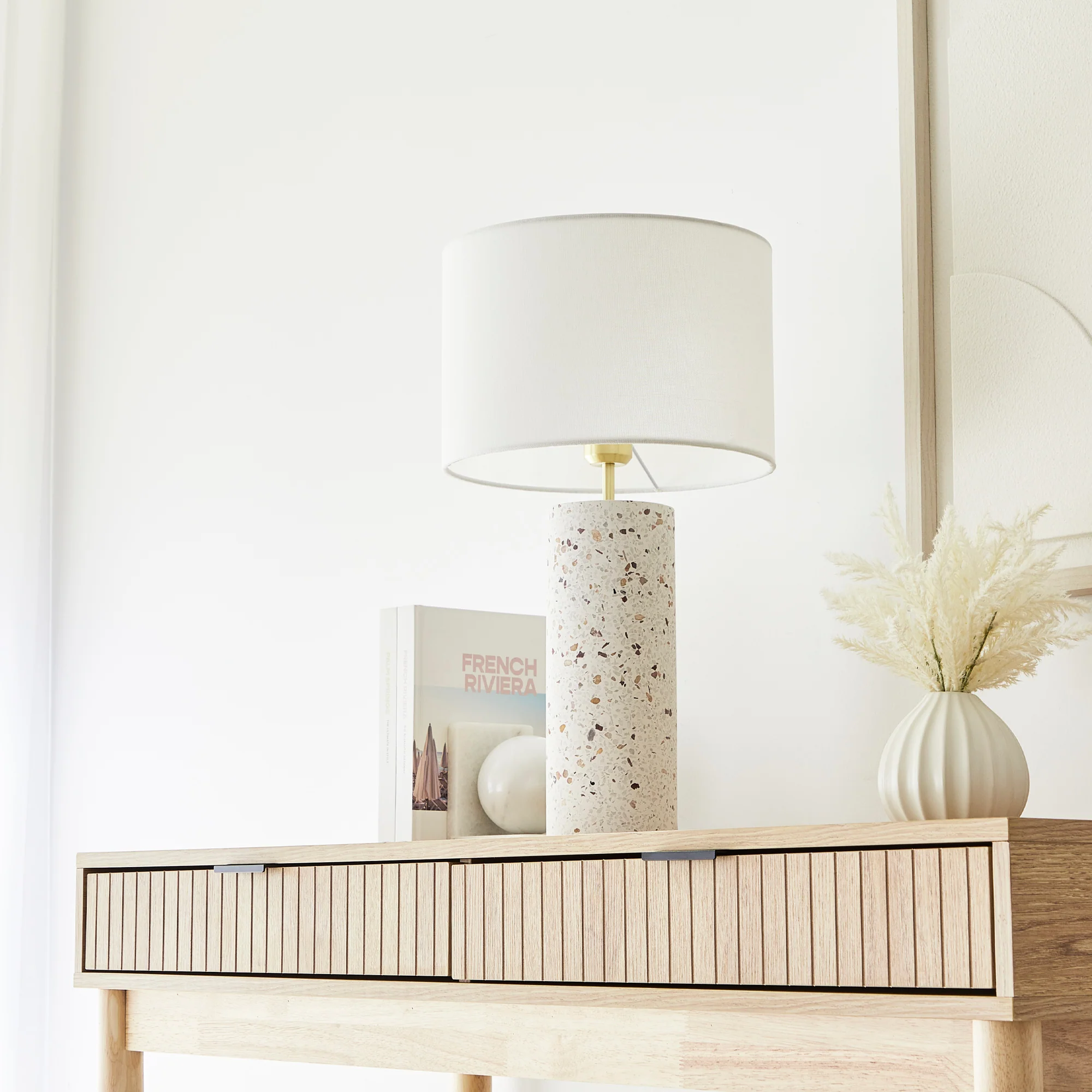 Ezra Terrazzo Table Lamp White - Image 8