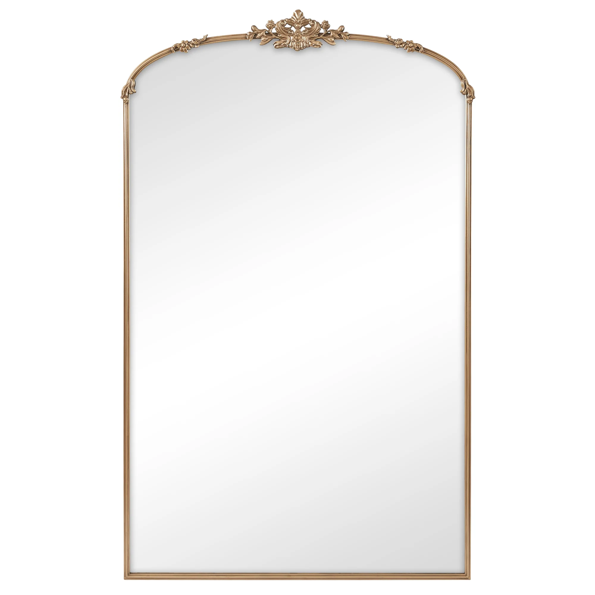 Florence XL 180cm Baroque Mirror Gold - Image 2