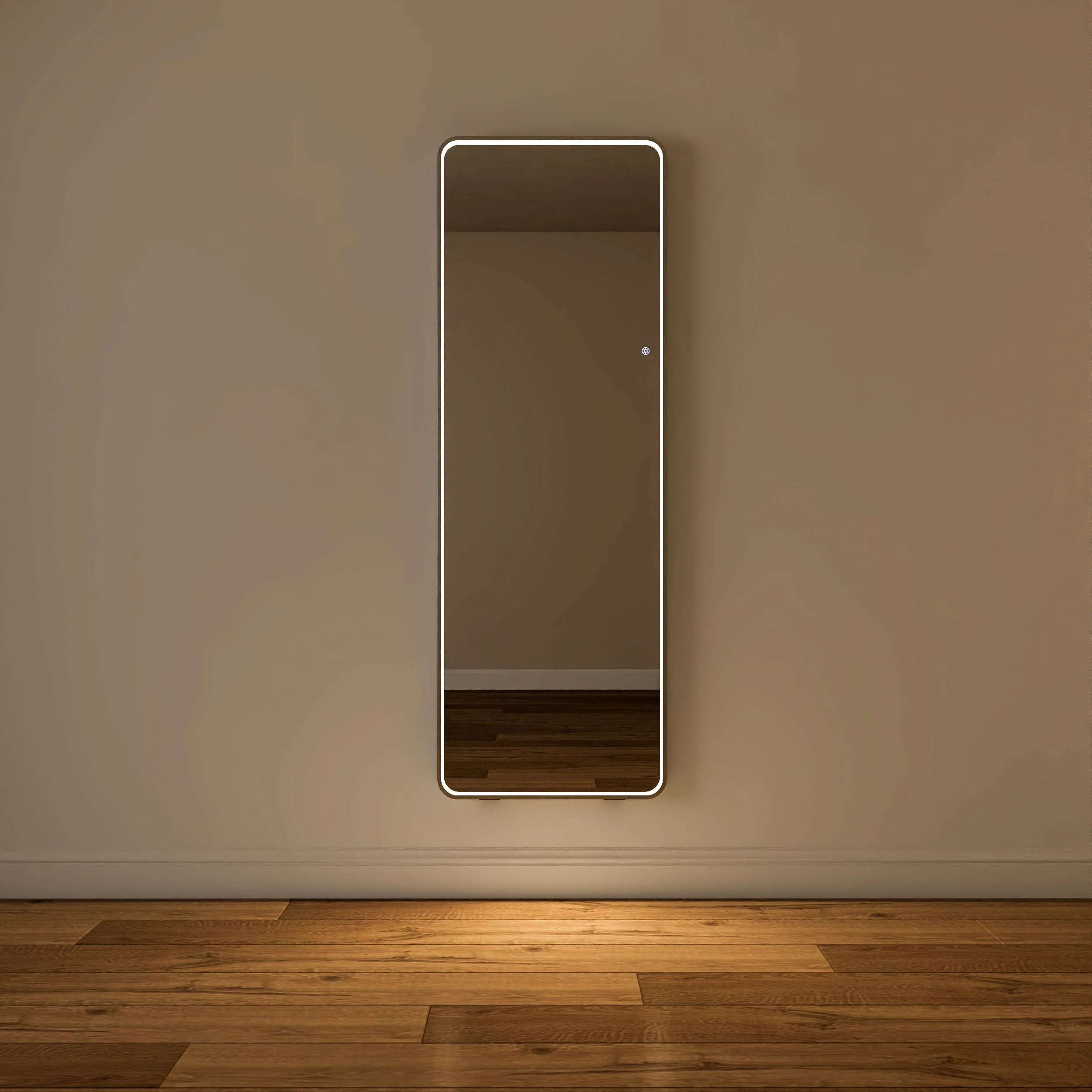 Front Illuminated 160cm LED Standing Mirror - Image 8