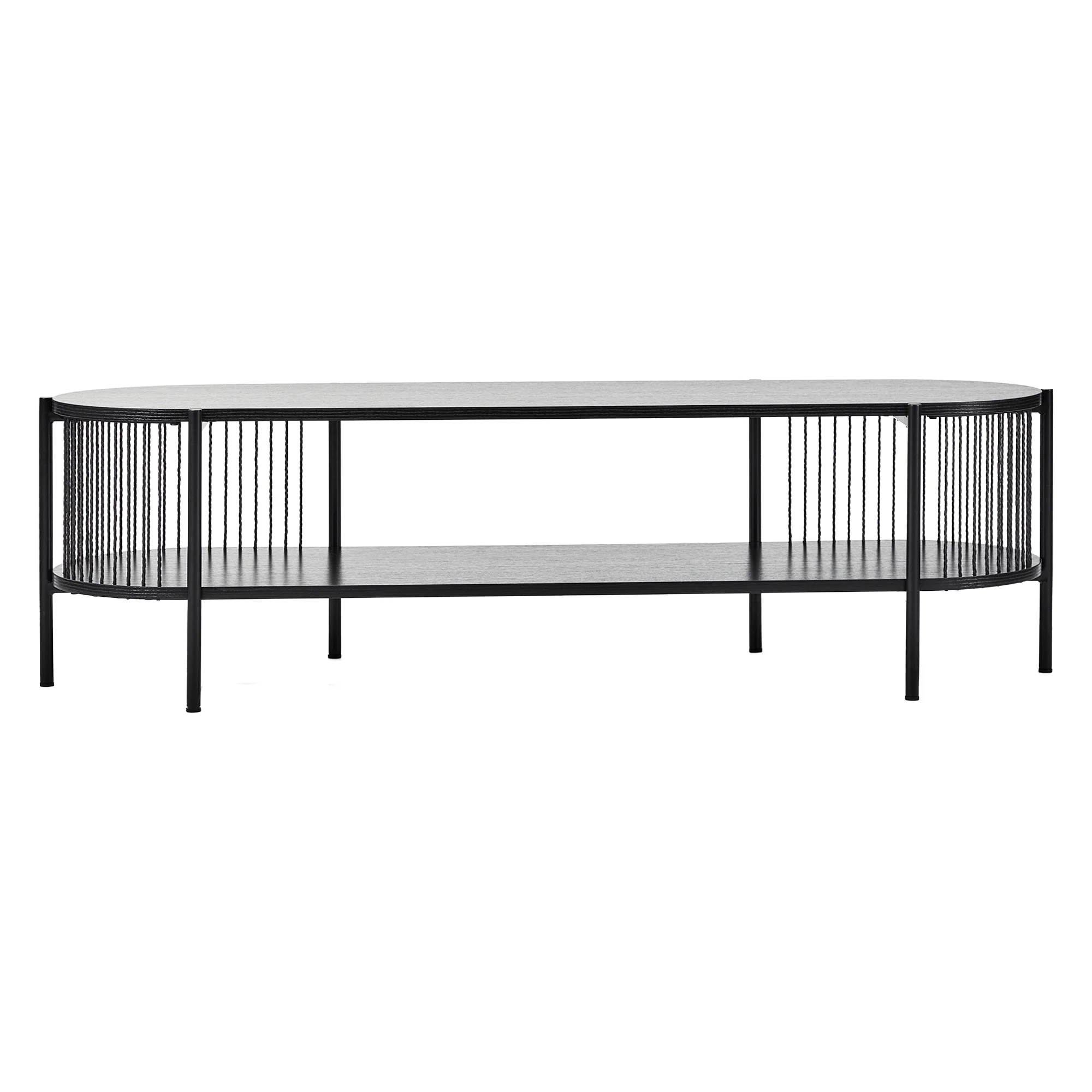 Harbour Entertainment Unit Black (144cm) - Image 2