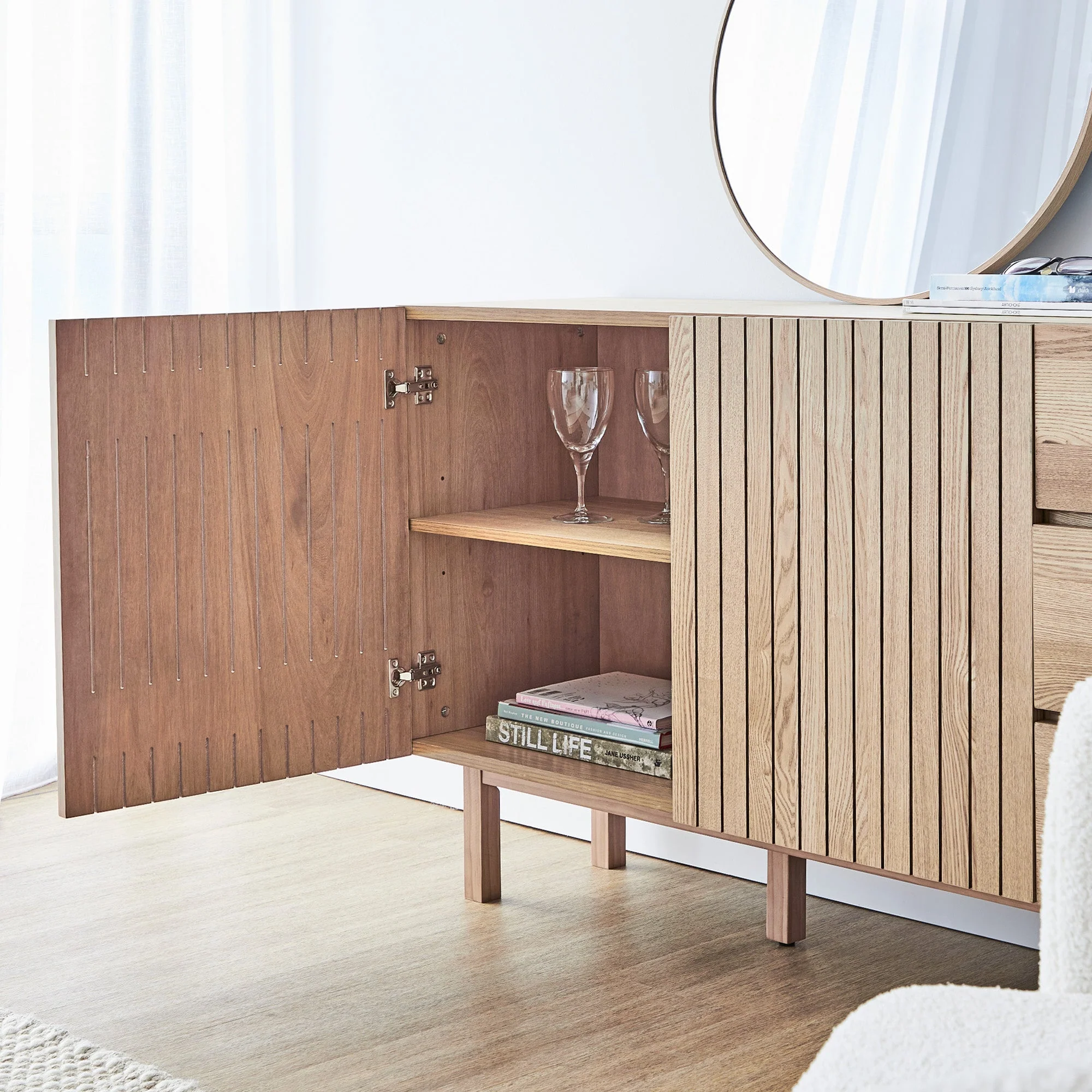Harper Sideboard Natural (150cm) - Image 8