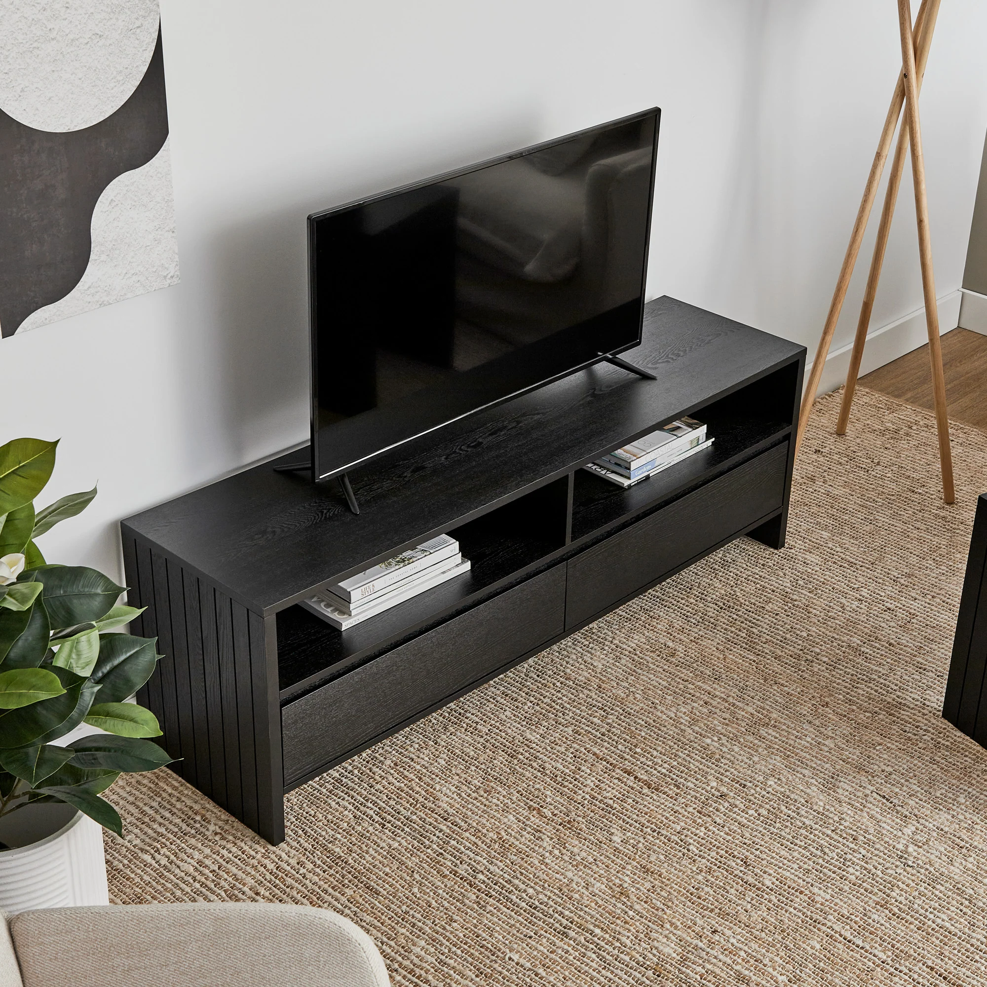 Harper Entertainment Unit Black (150cm) - Image 8
