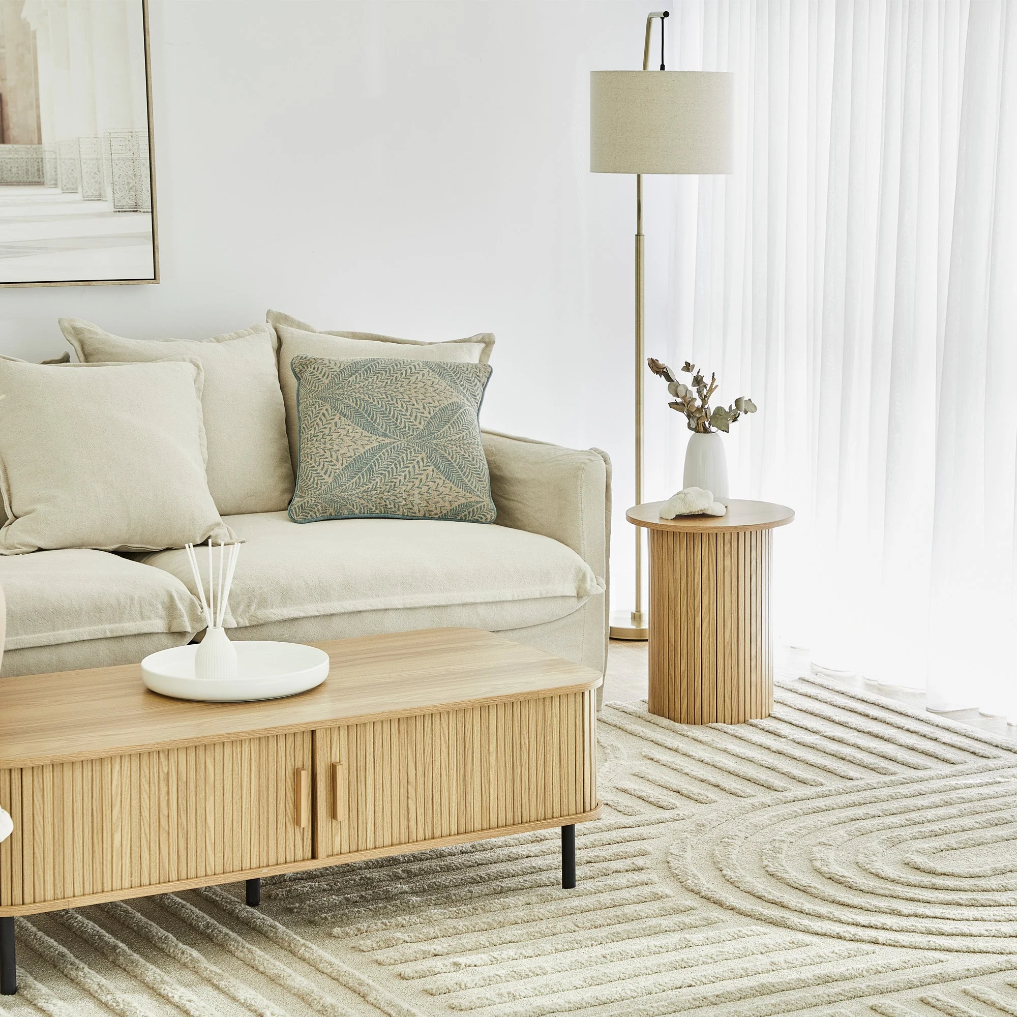 Haven Side Table Natural - Image 5