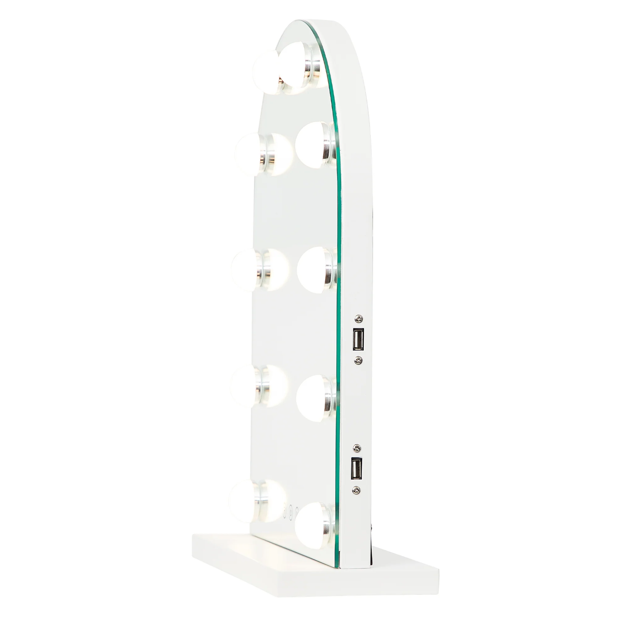 Hollywood LED 43cm Small Arched Vanity Mirror - Image 7