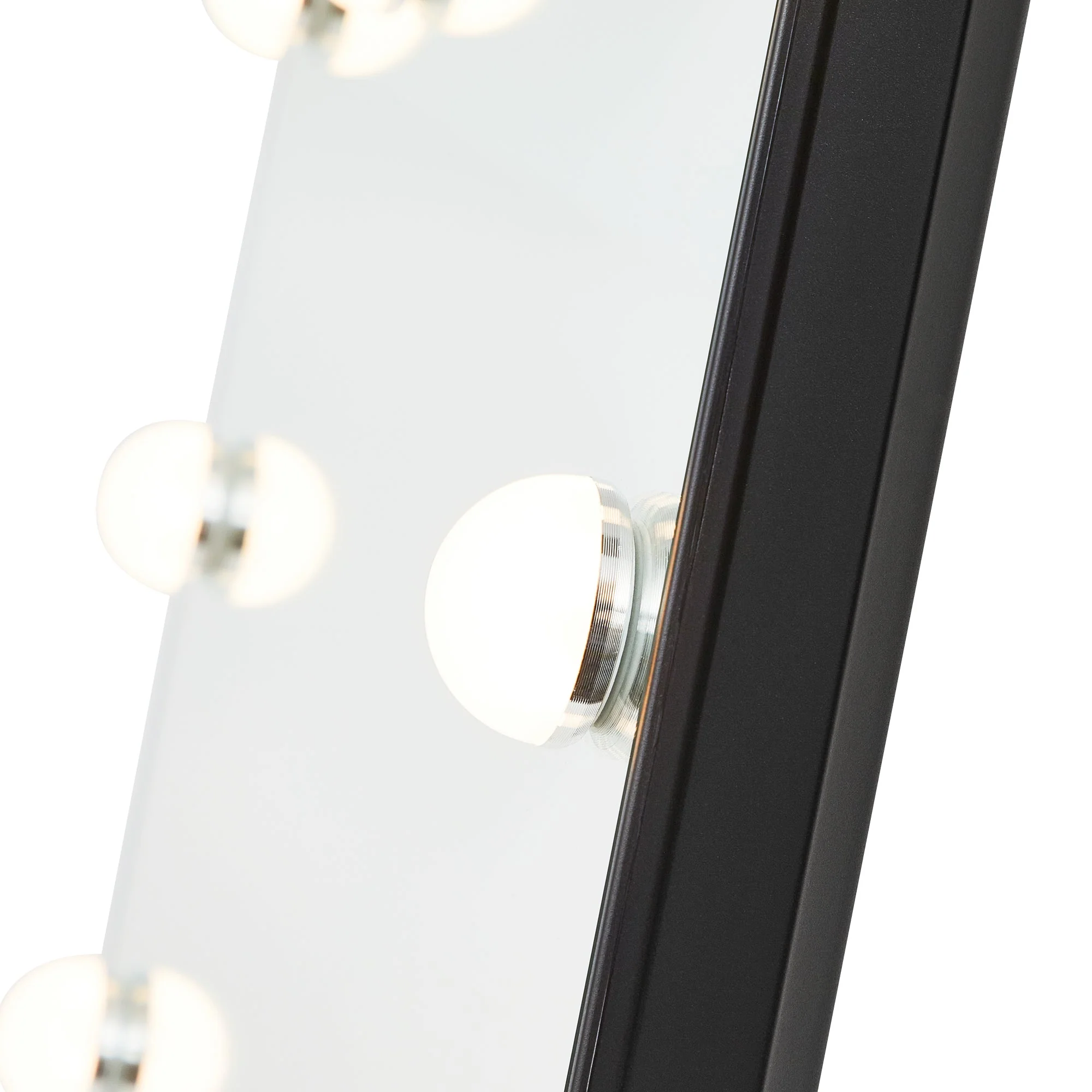 LED 60cm Tabletop Vanity Mirror Black - Image 9
