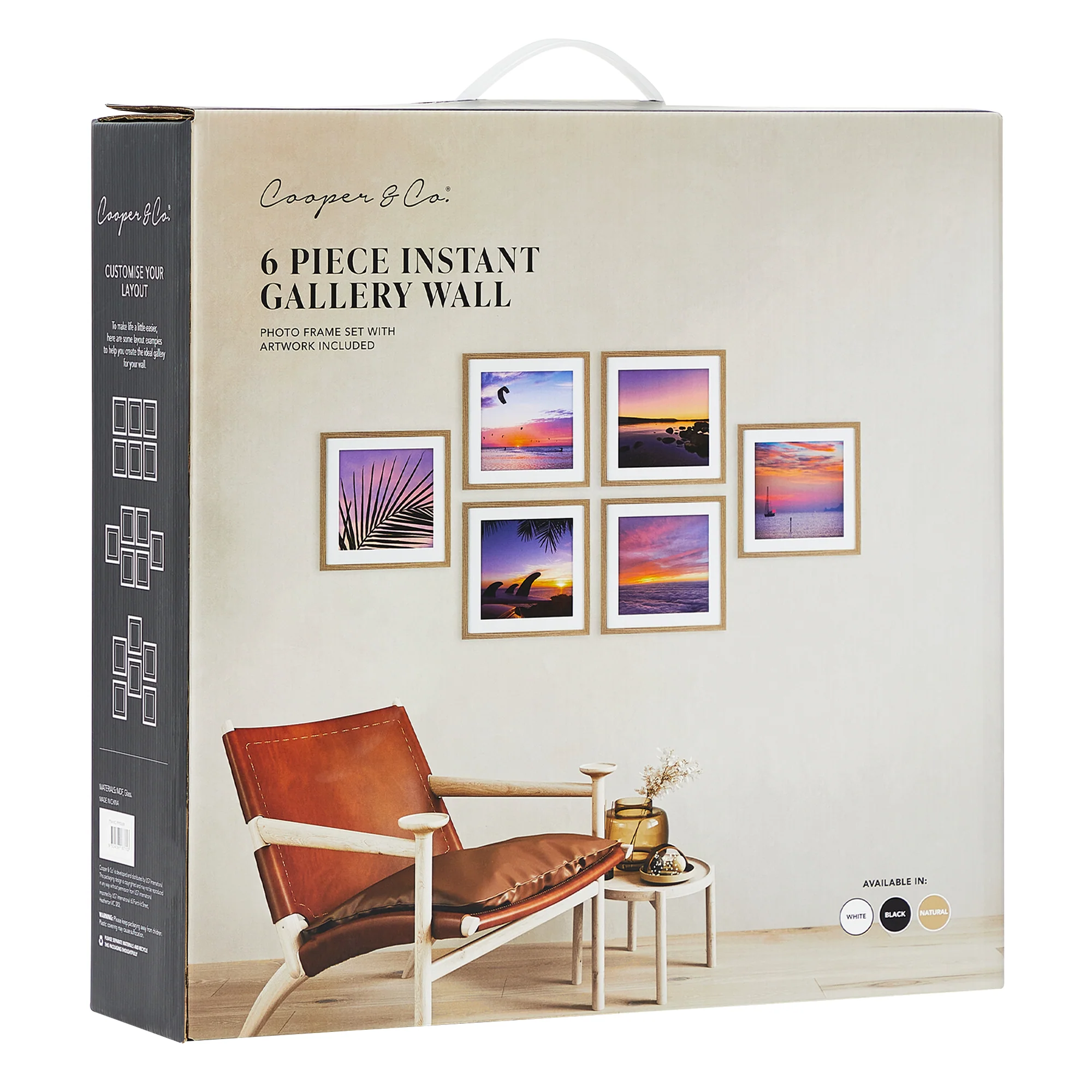 Instant Gallery Wall 6 Piece Frame Set - Image 14