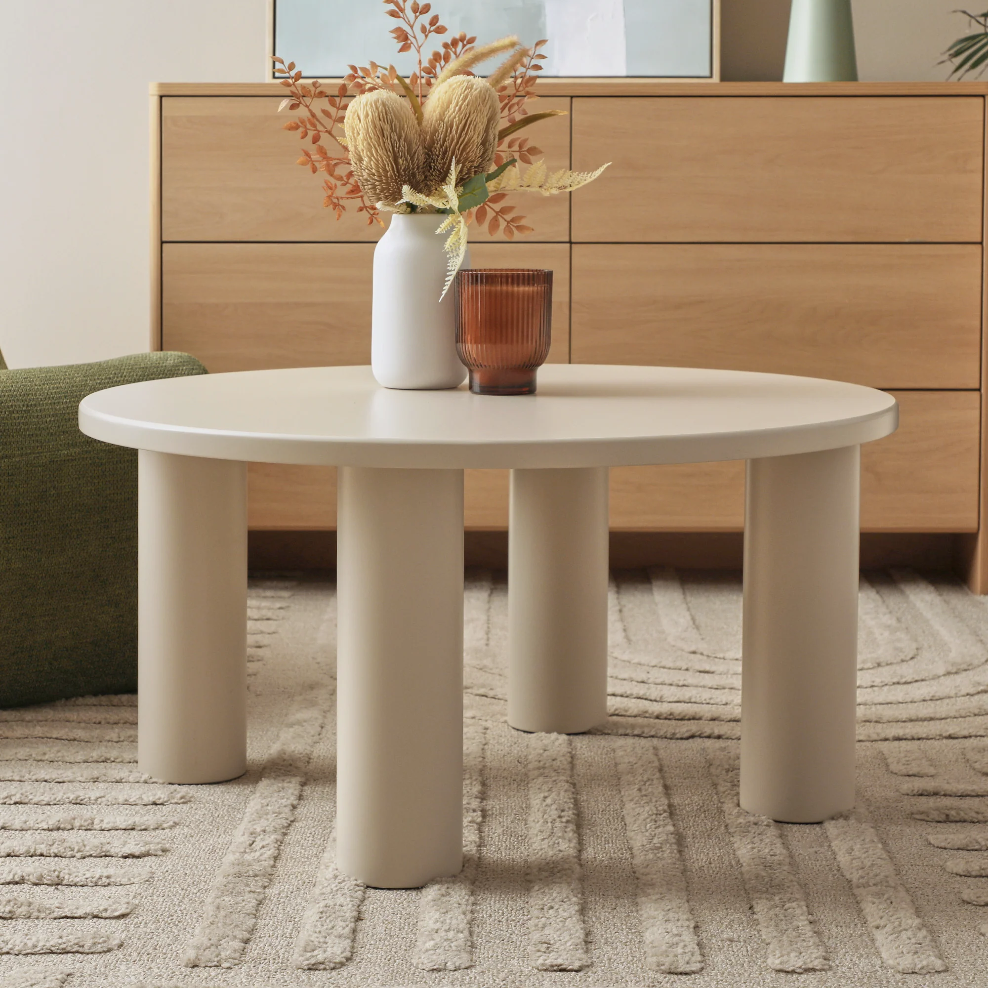Kingsley Coffee Table Cream - Image 5