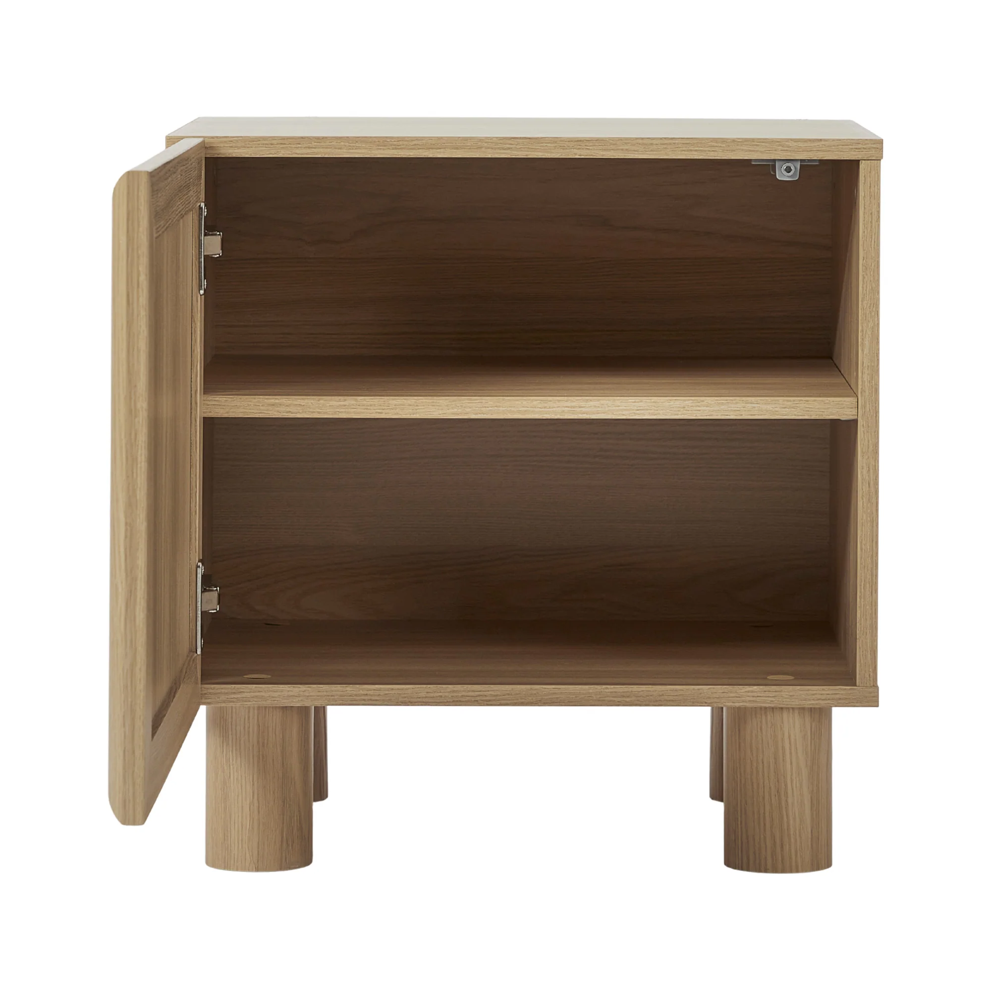 Linero Bedside Table Oak - Image 12