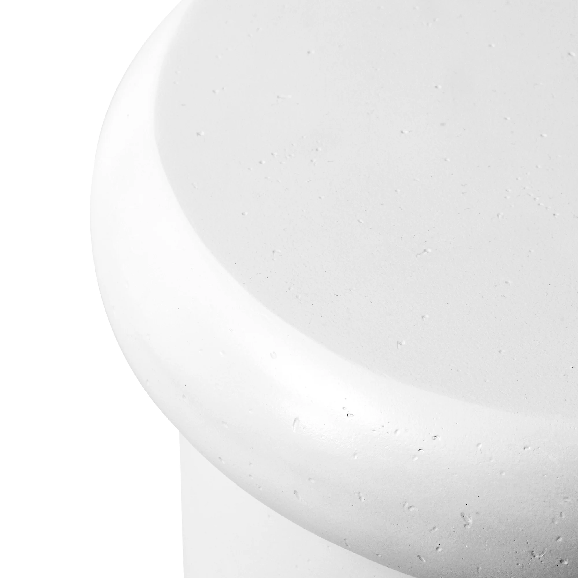 Luna 38cm MgO White Stool - Image 12