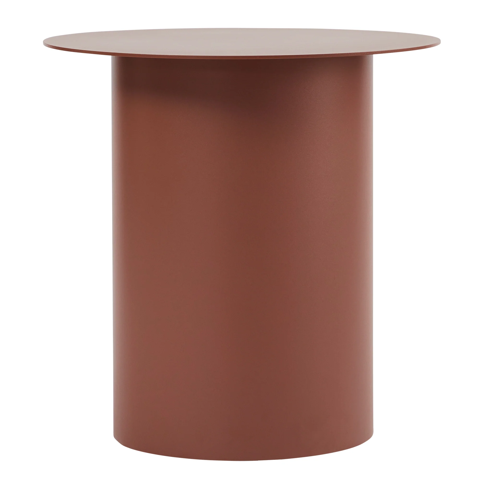 Maison Metal Round Side Table Mocha - Image 10