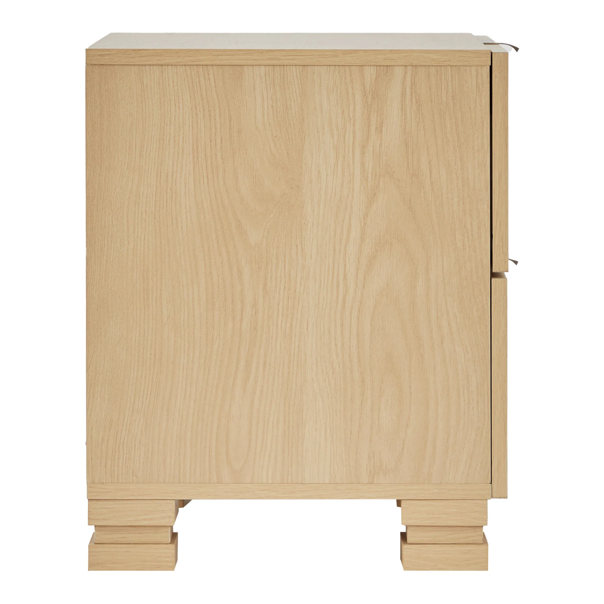Malcom Bedside Table Oak (Set of 2) - Image 11
