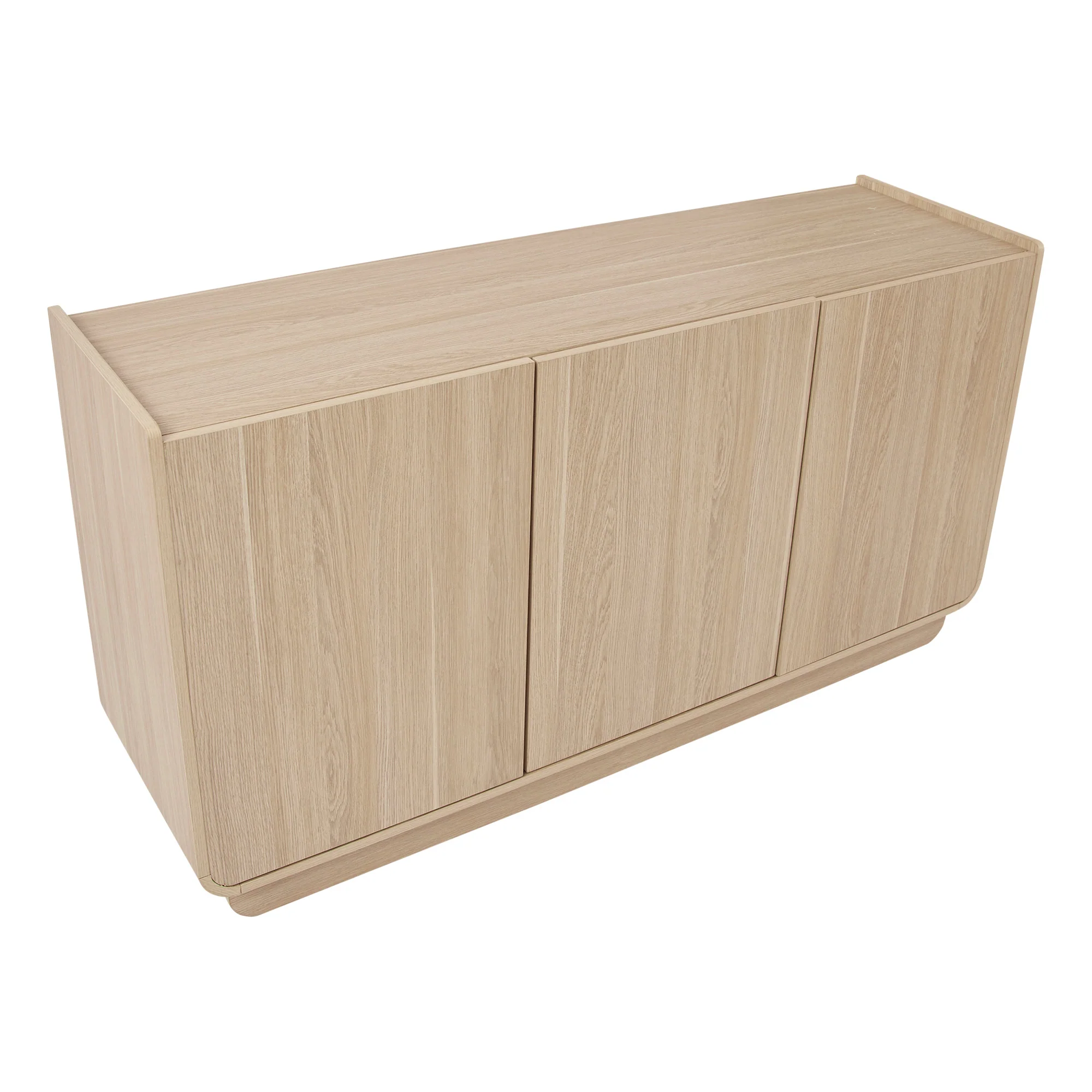 Malmo 3 Door Buffet Oak (140cm) - Image 13