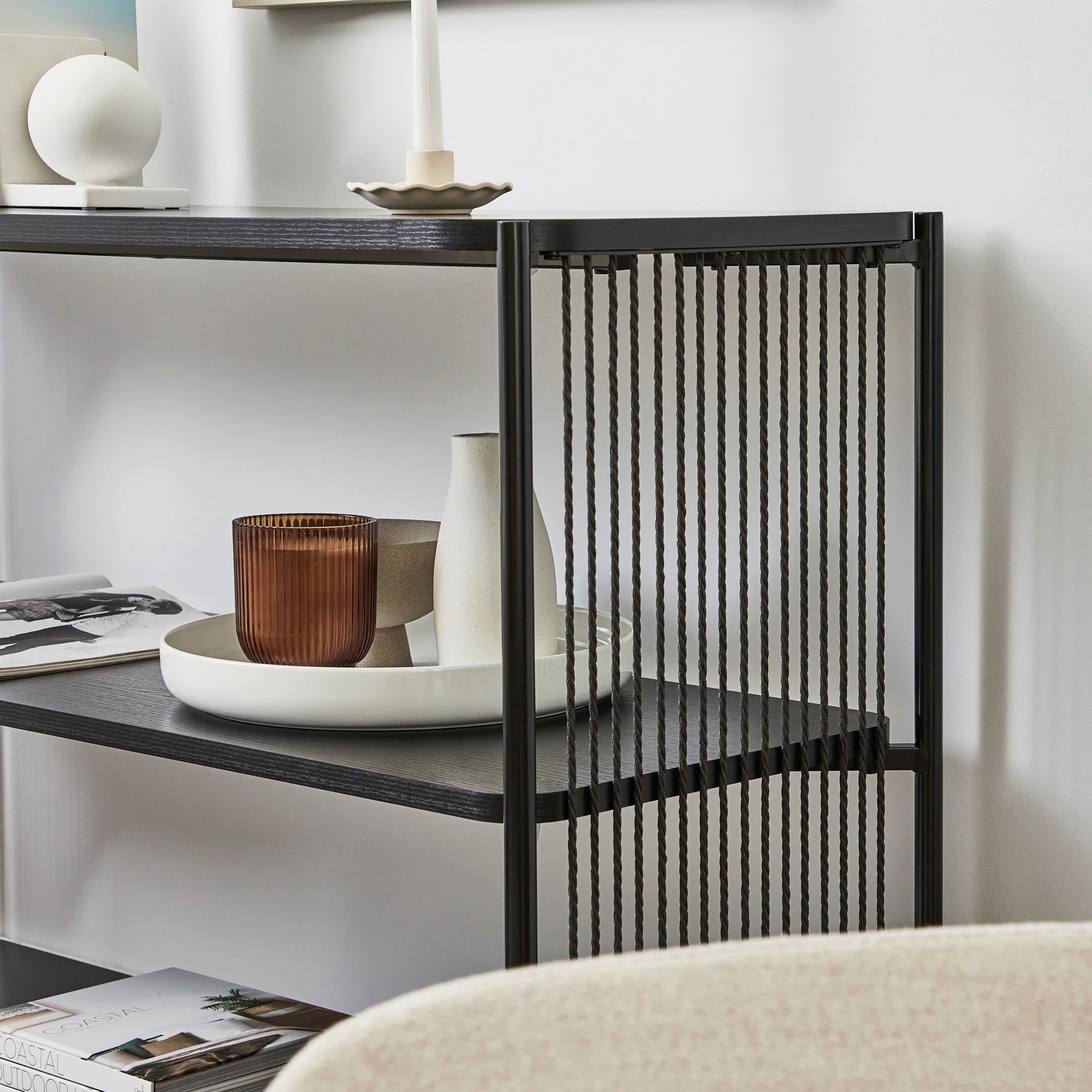 Marina Sideboard Black (120cm) - Image 4