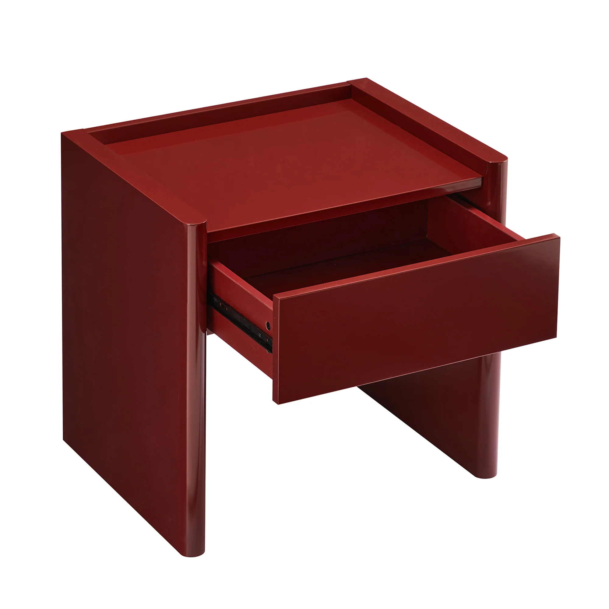 Martine Bedside Table Wine - Image 11