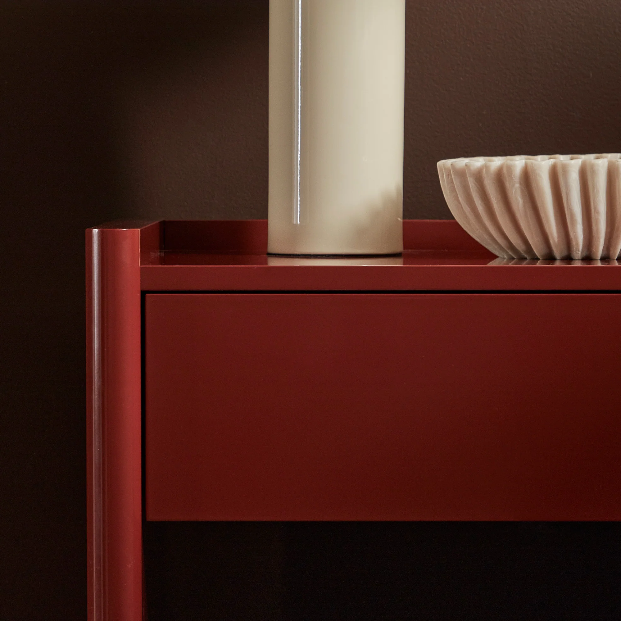 Martine Bedside Table Wine - Image 7