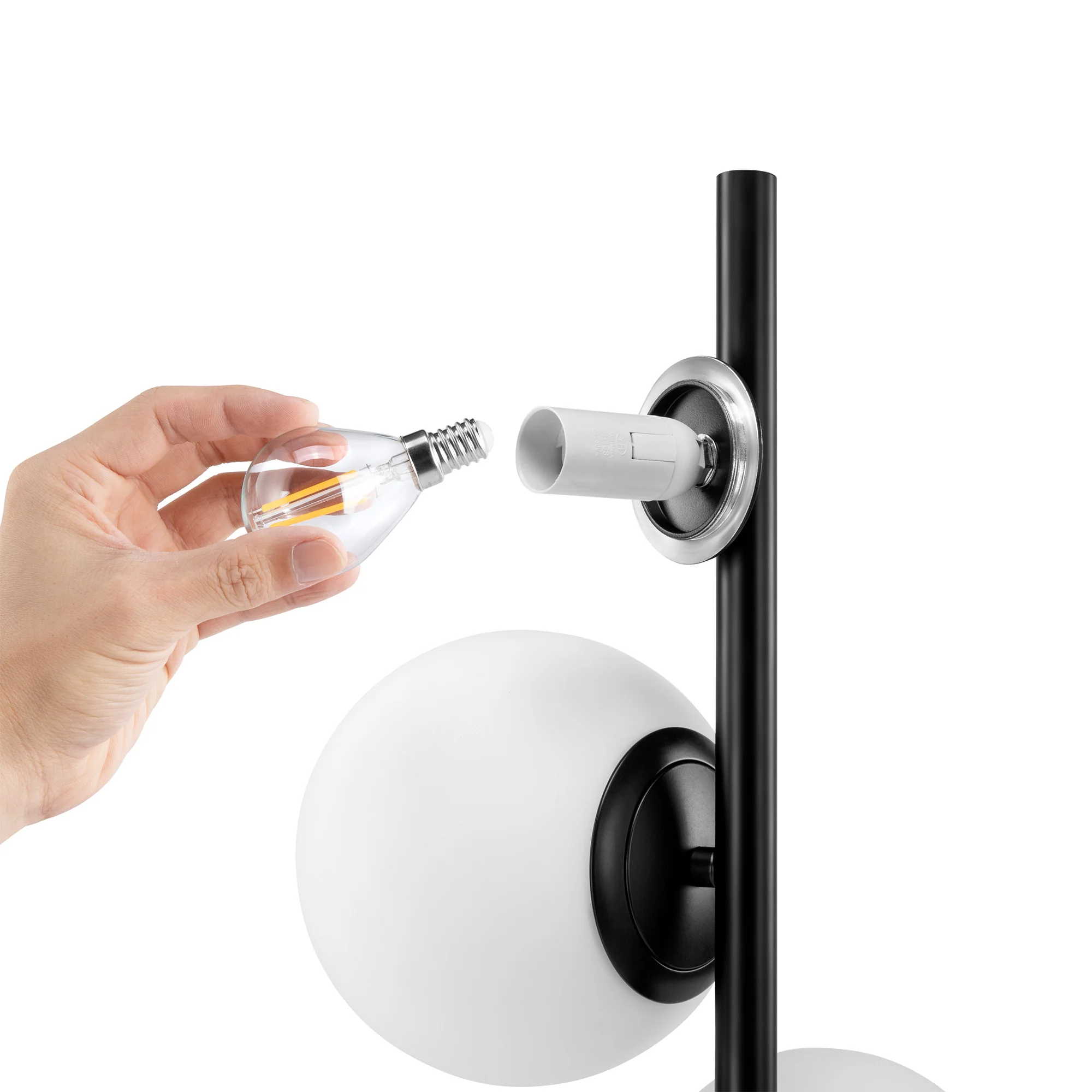 Mateo Cluster Floor Lamp Black - Image 6