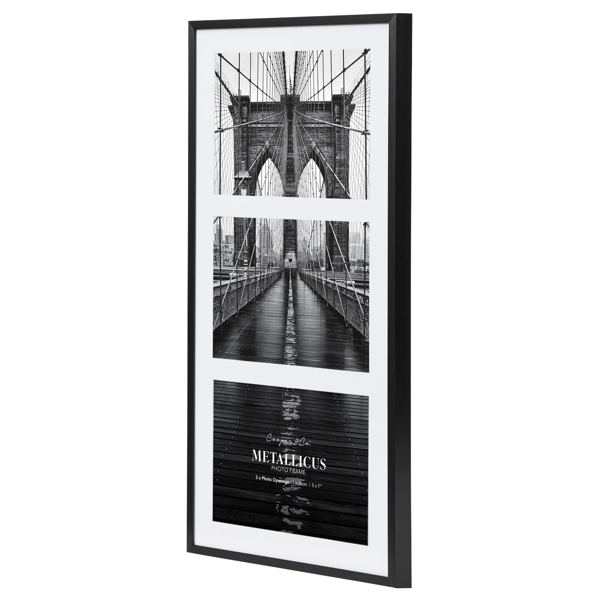 Metal 3 Slot Collage Photo Frame 13x18cm Set Of 2 - Image 7