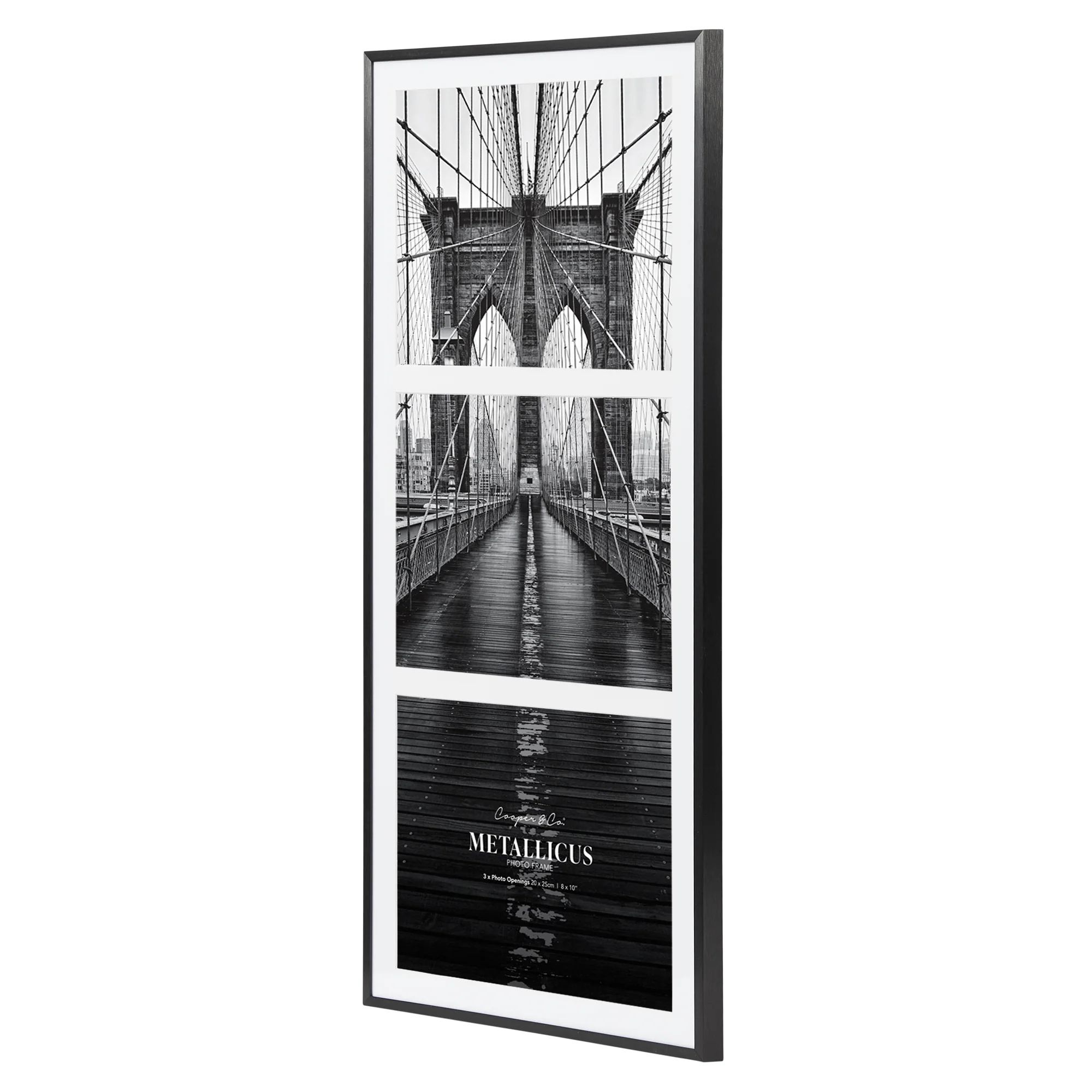 Metal 3 Slot Collage Photo Frame 20x25cm - Image 7