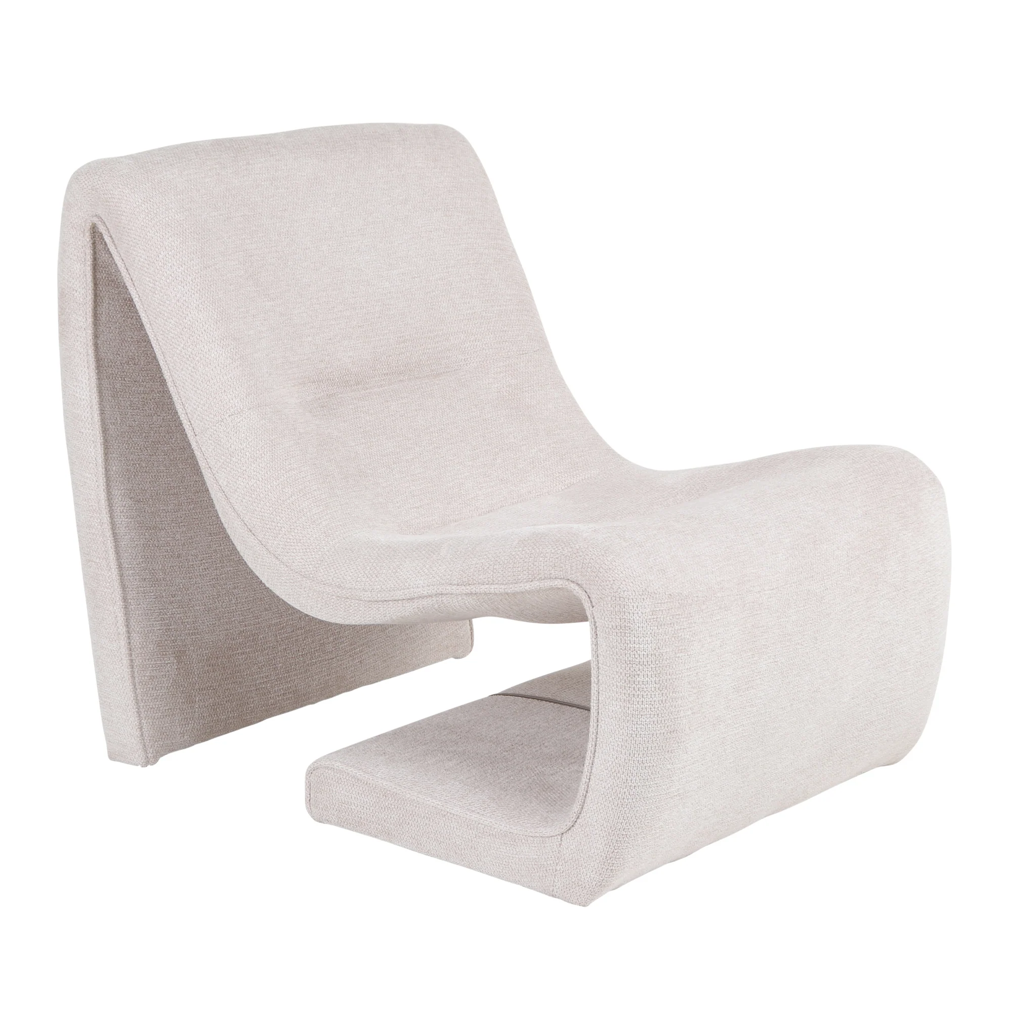 Monroe Accent Chair Cream - Image 2