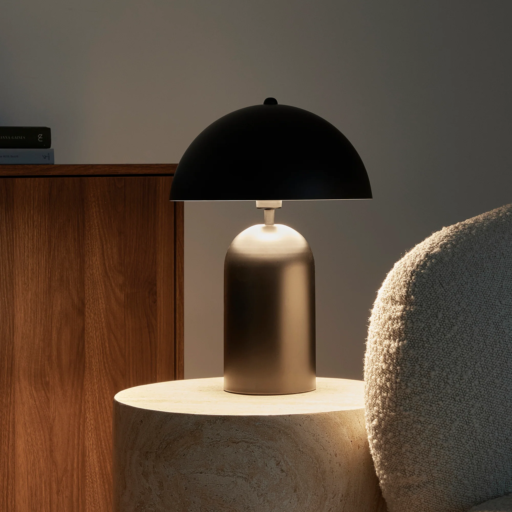 Mushroom Table Lamp Black (Set of 2) - Image 4