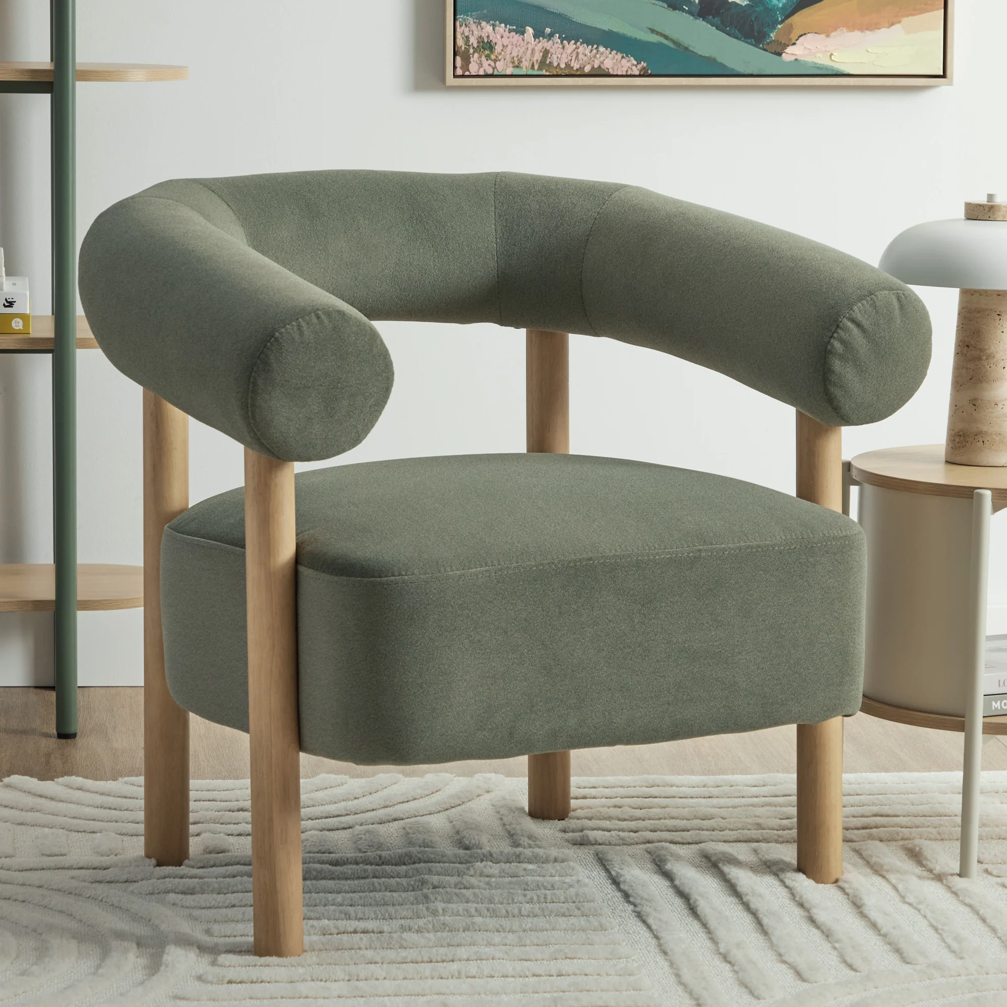 Nadia Armchair Ink (Set of 2) - Image 2