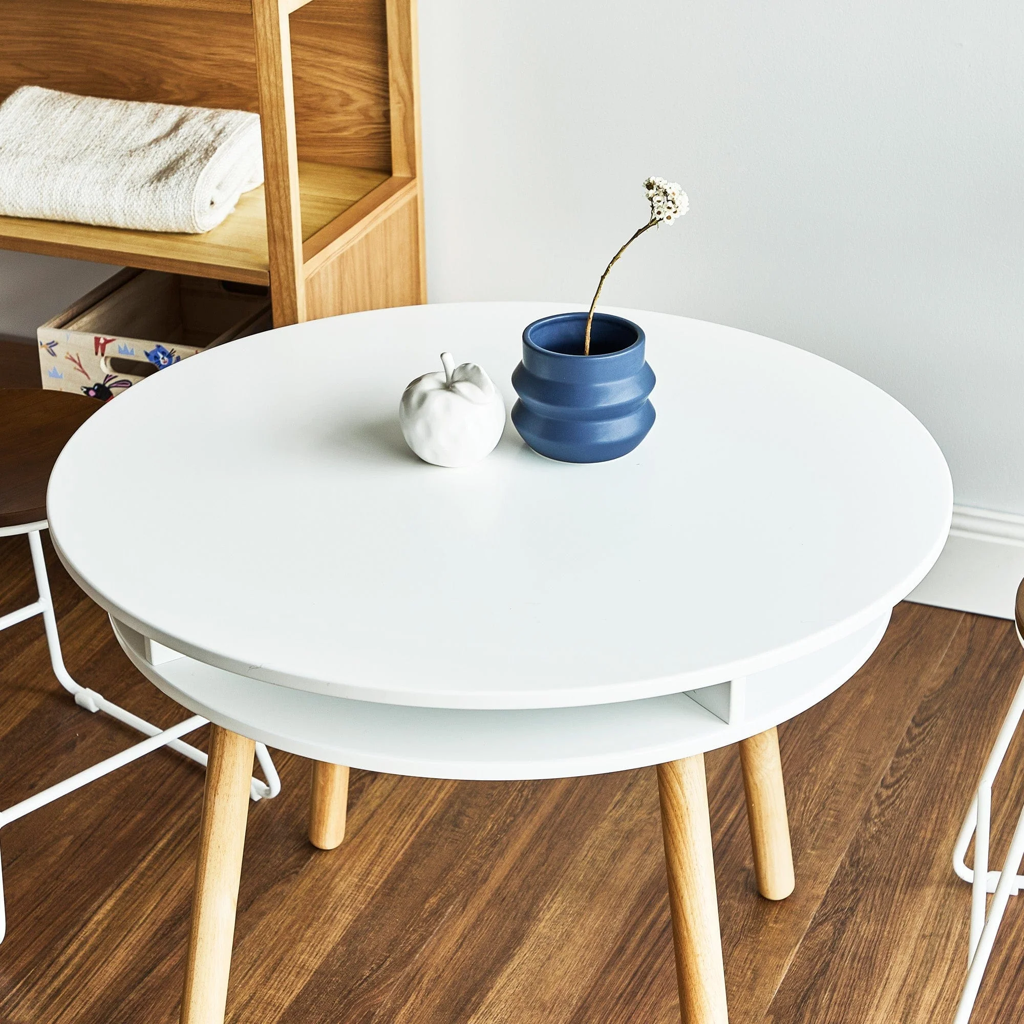 Neve Kids Storage Table White - Image 7