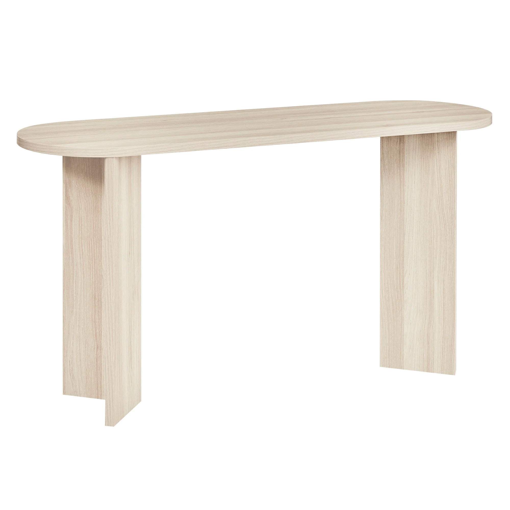 Norquay Console Table Light Oak (140cm) - Image 2
