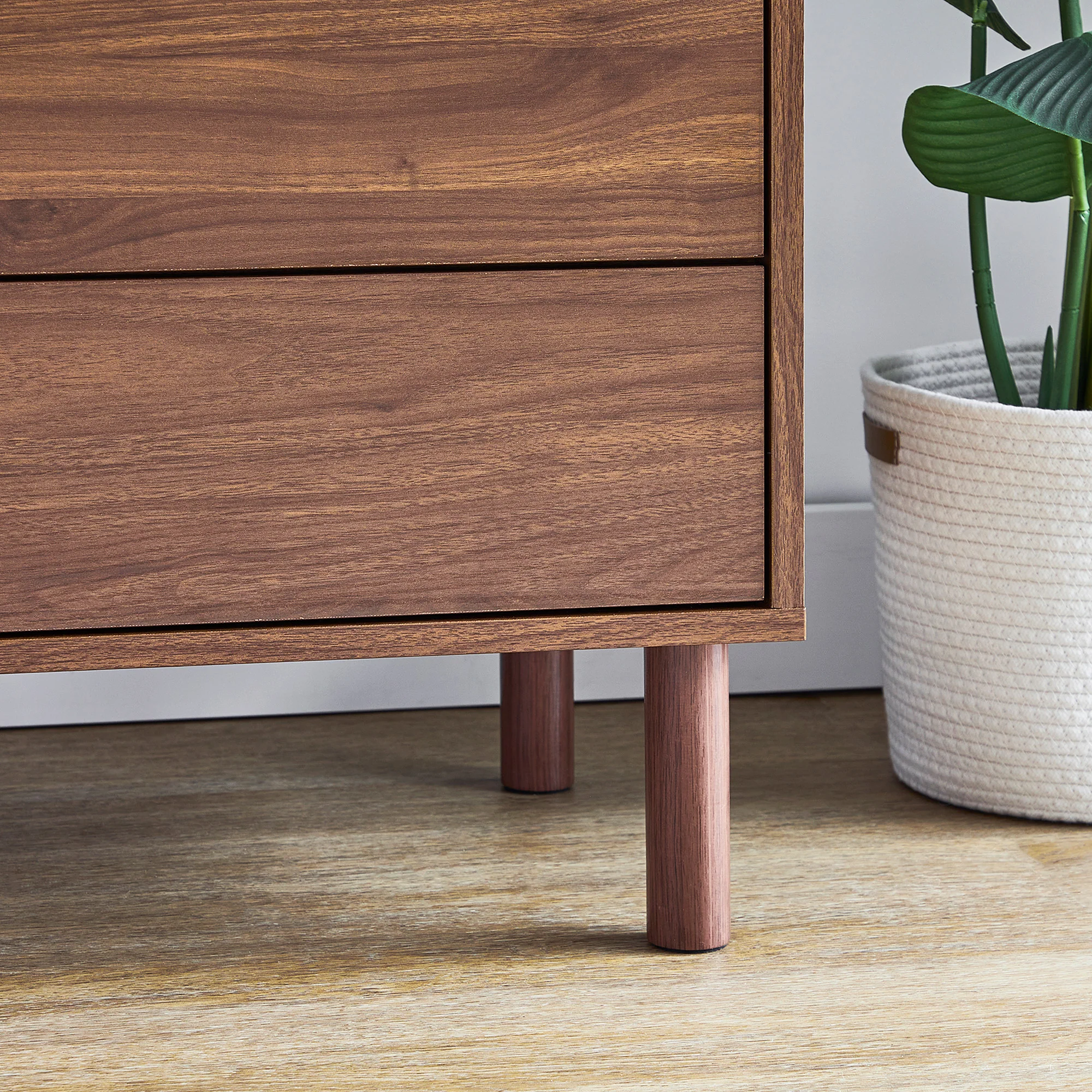 Norquay Bedside Table Walnut (Set of 2) - Image 9