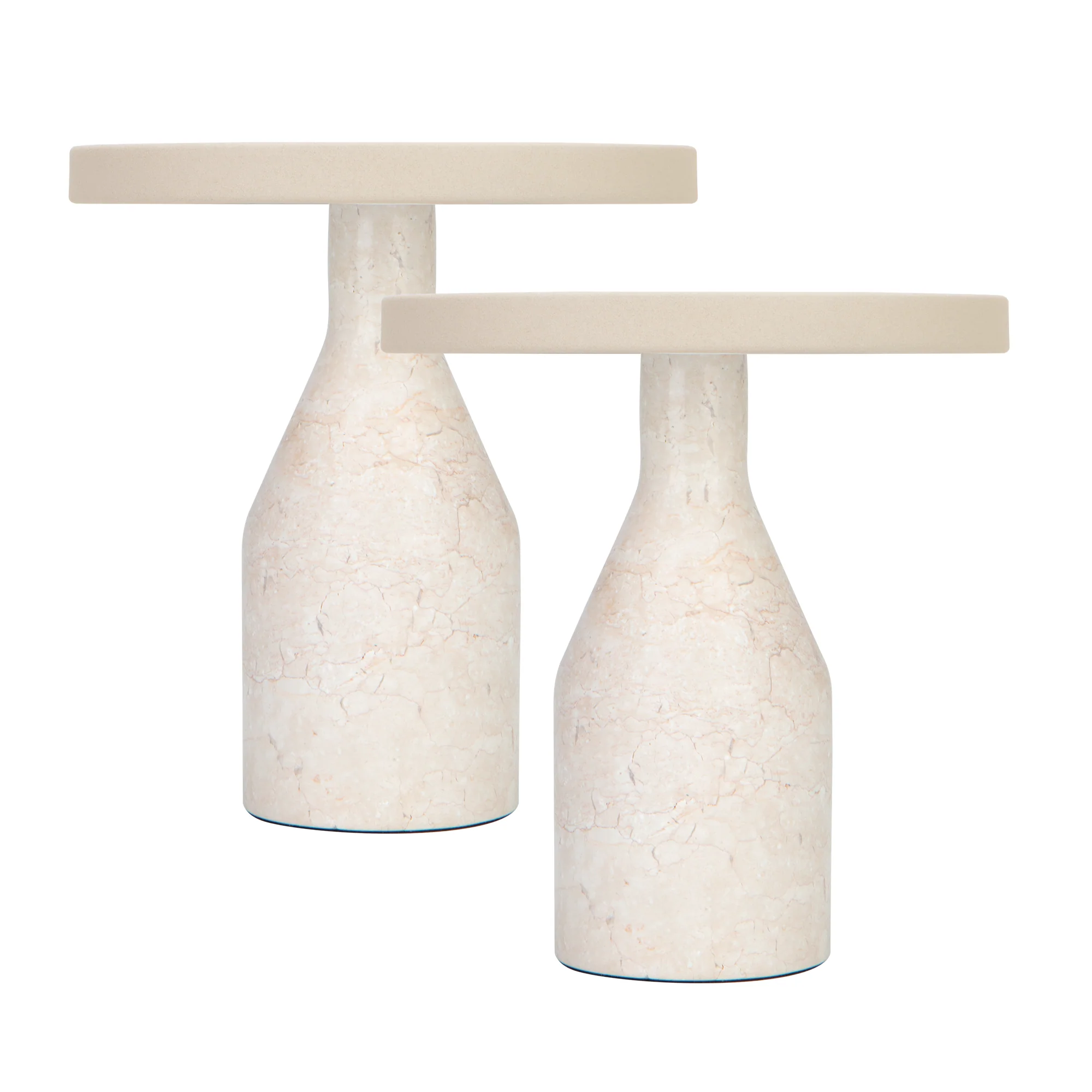 Oliver LED Table Lamp Beige (Set of 2)