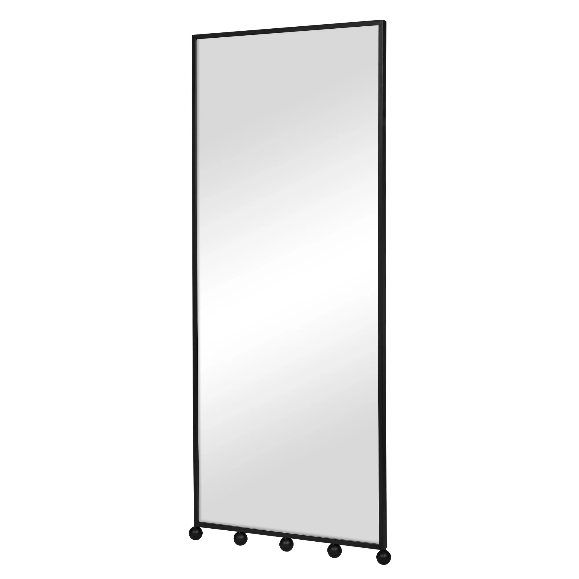 Orbit Sphere 180cm Floor Length Mirror Black - Image 9