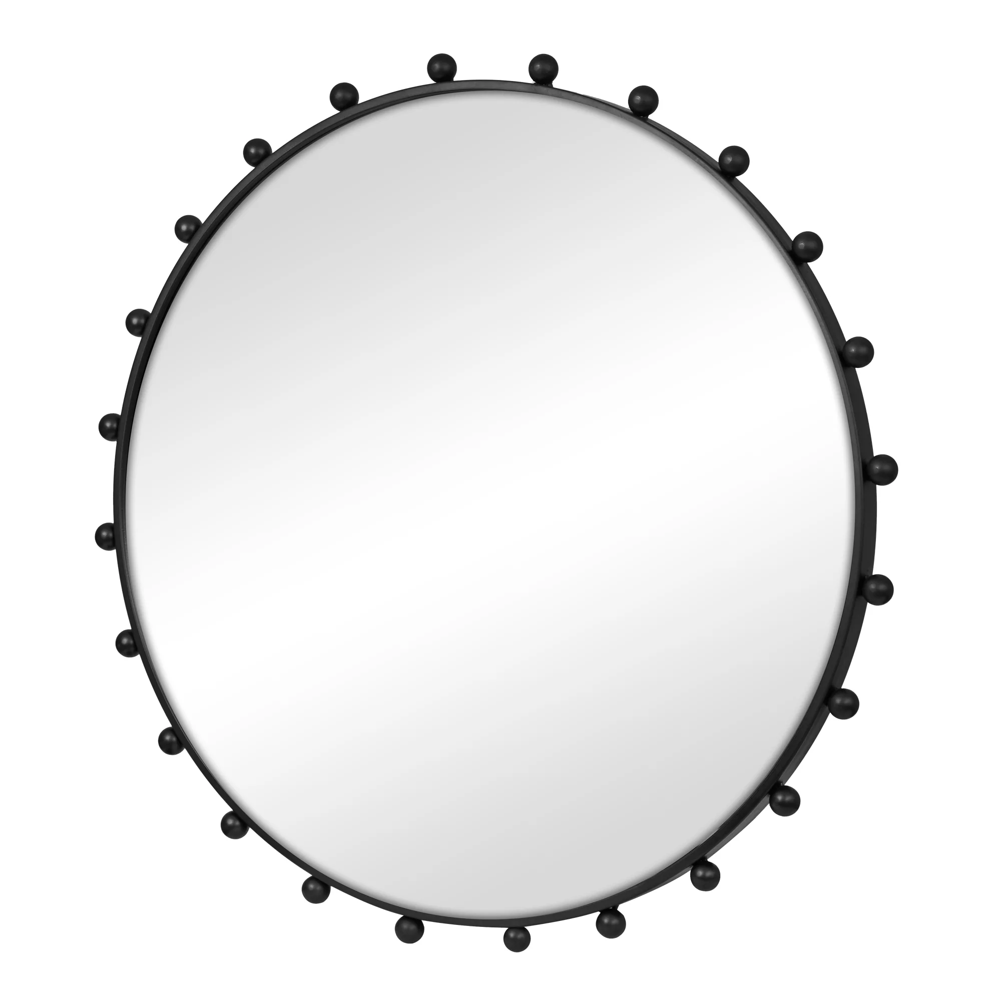 Orbit Sphere 90cm Round Mirror Black - Image 7
