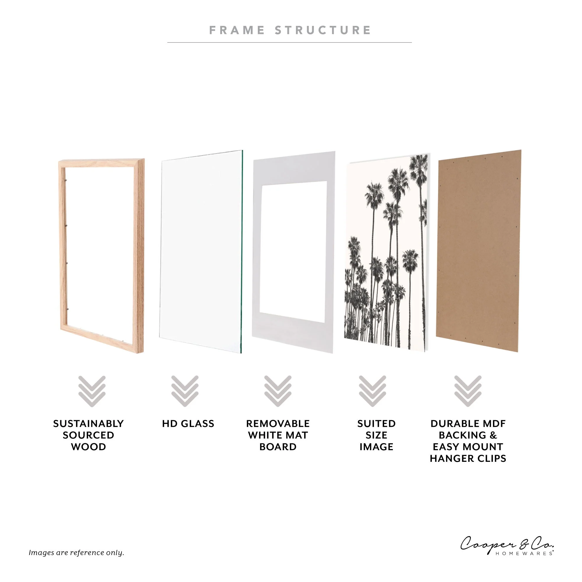 Pack Of 9 Square Frame - Image 5